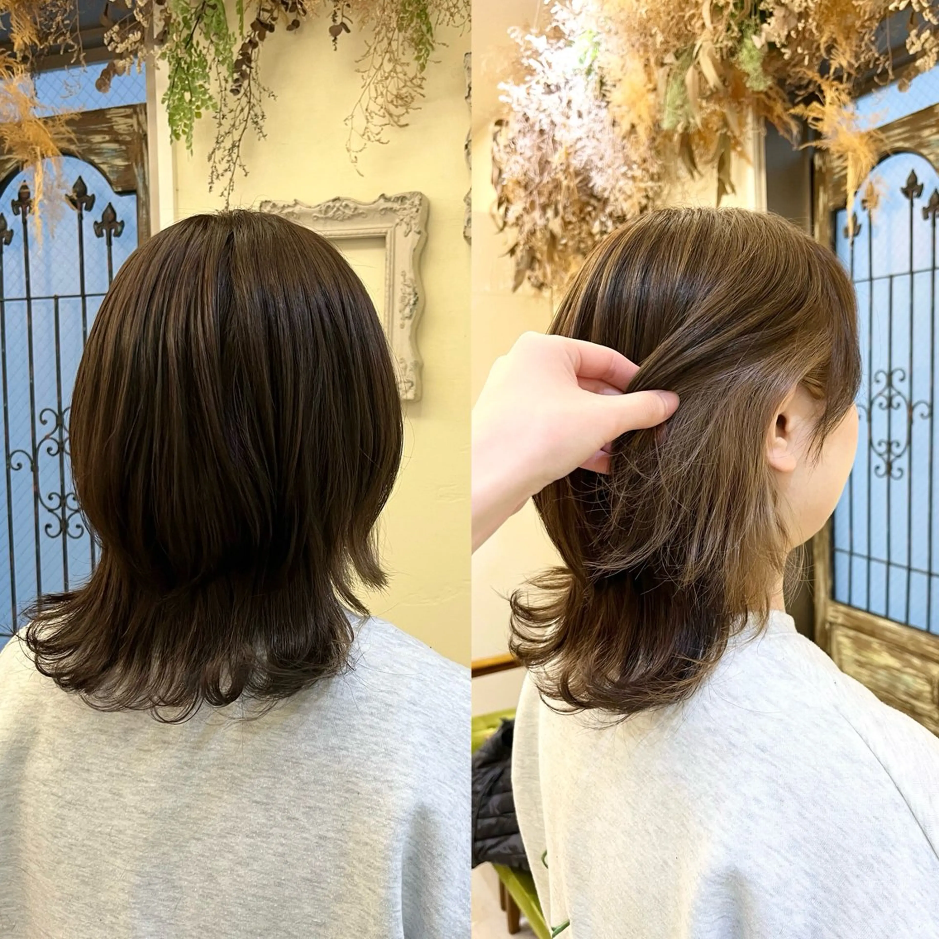 カラー 池谷 茉耶のヘアスタイル