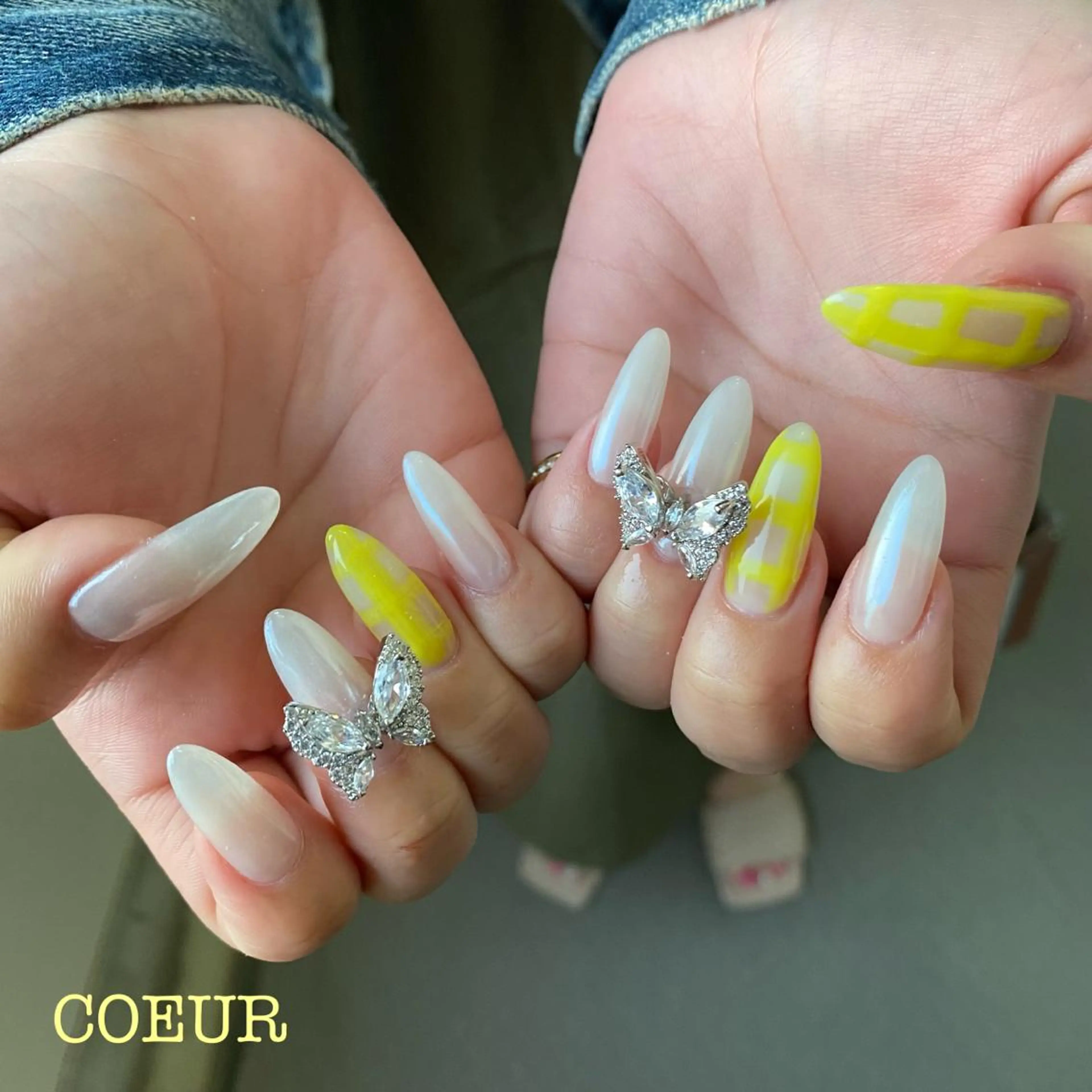 ネイル 持ち込み ハンドネイル COEUR✴︎ yukikaのネイルデザイン