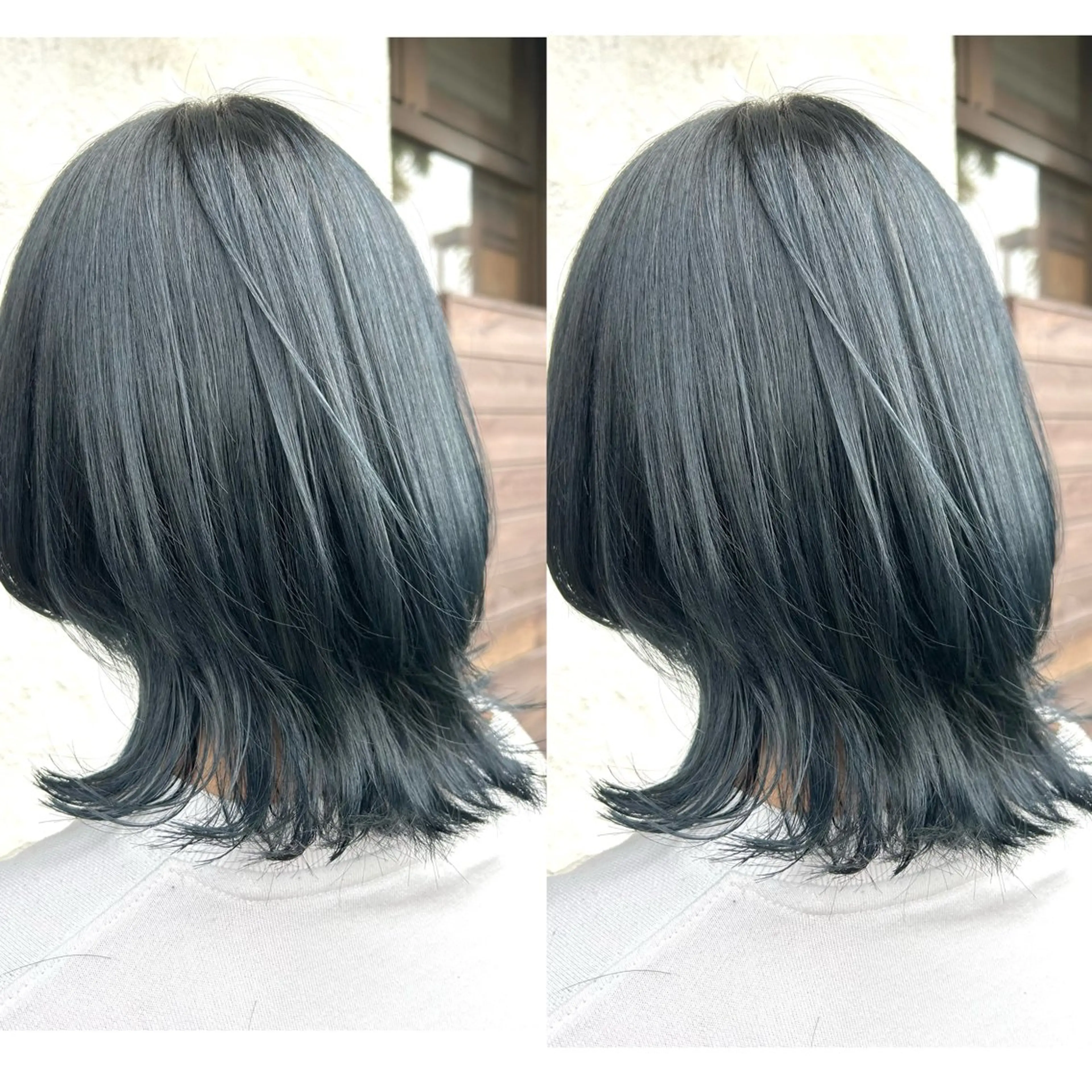 ミディアム ウルフカット カット トリートメント 2ヵ月先までまとまる レイヤー🫧若葉🪞のヘアスタイル