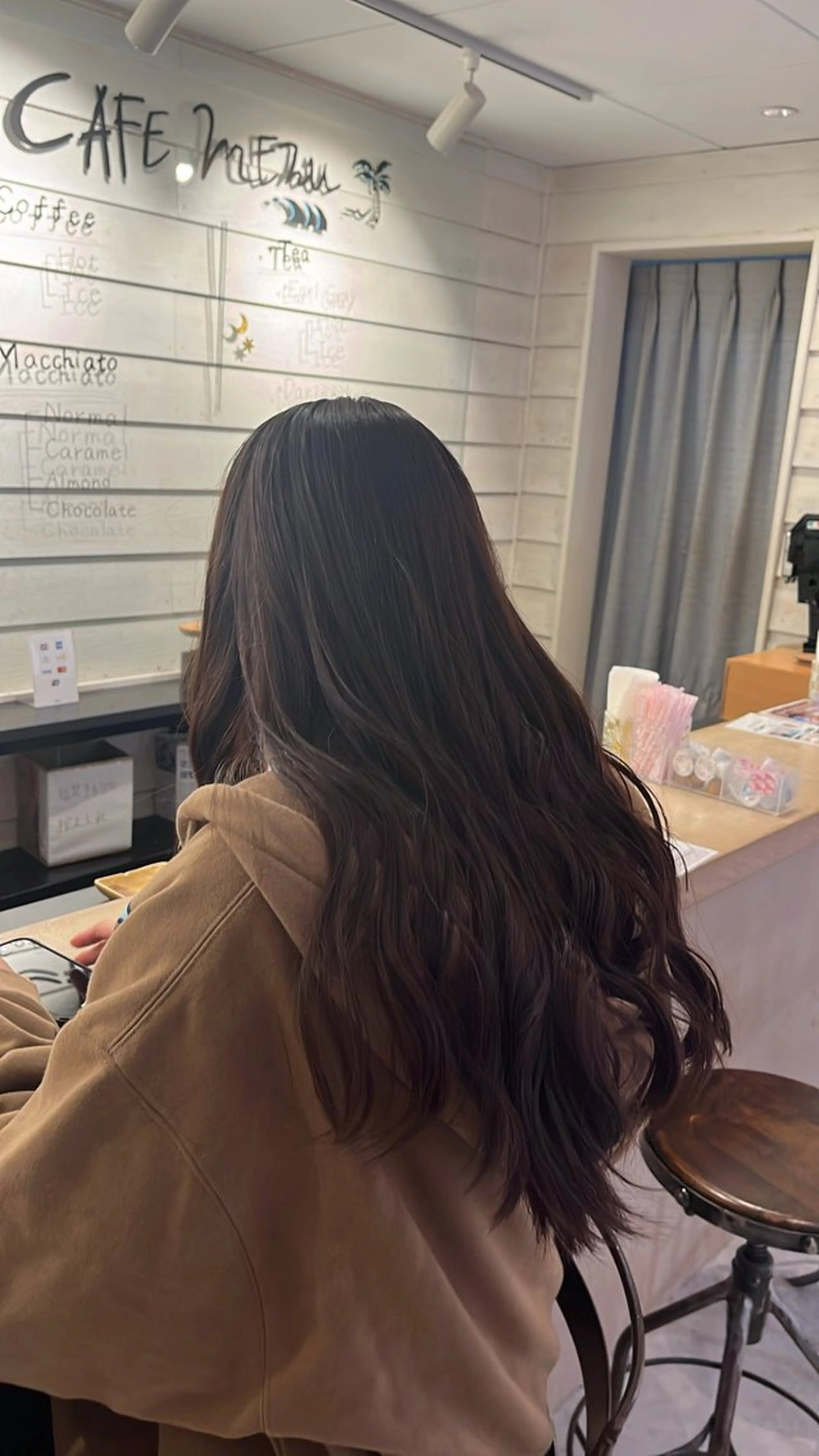 ロング カラー ヘアアレンジ ヘアカラー 辻 瑛大のヘアスタイル