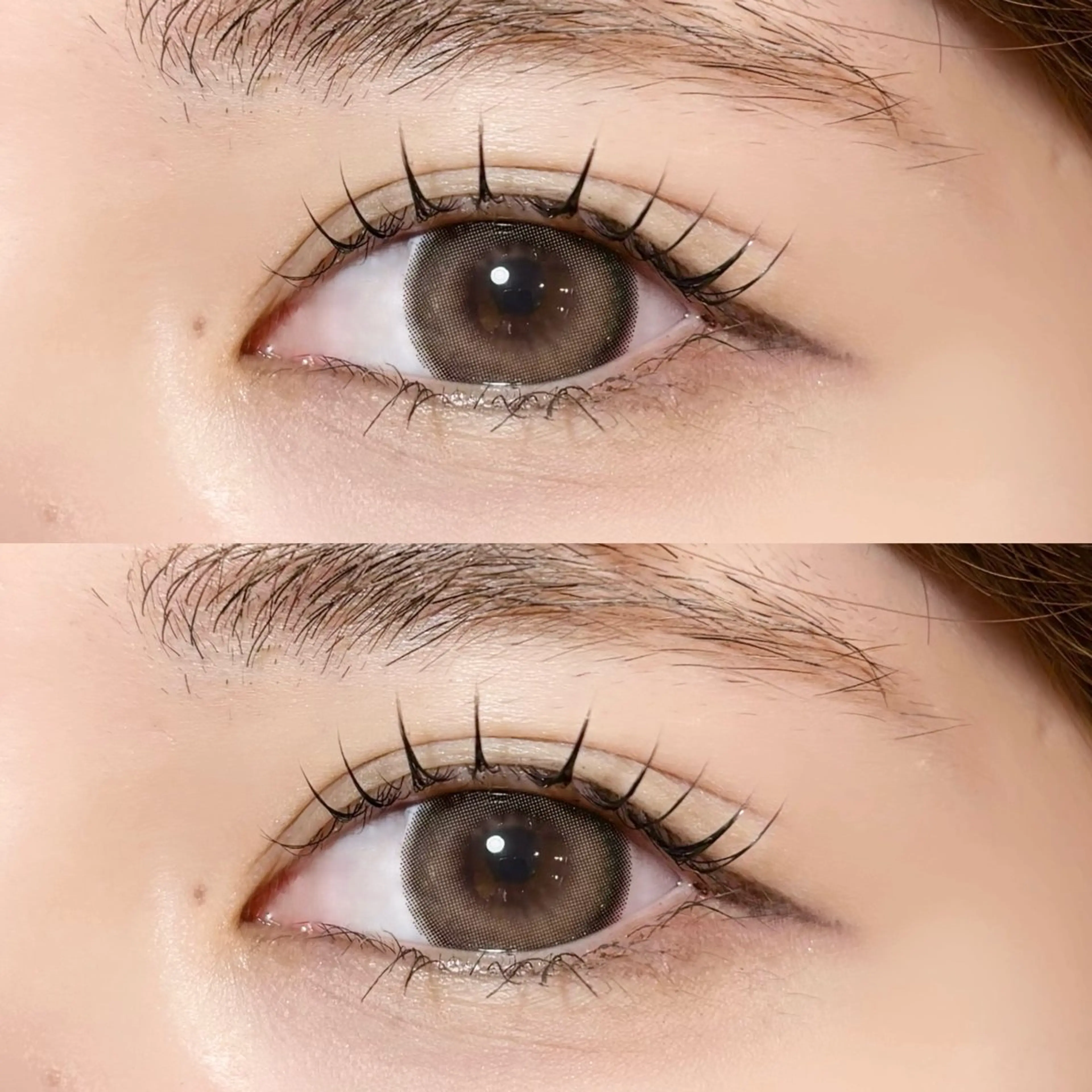 マツエク・マツパ 束感まつ毛 韓国風マツエク パリジェンヌラッシュリフト まつげパーマ 一重×まつ毛パーマ meguru／マツパ ／マツエク／束感のマツエク・マツパデザイン