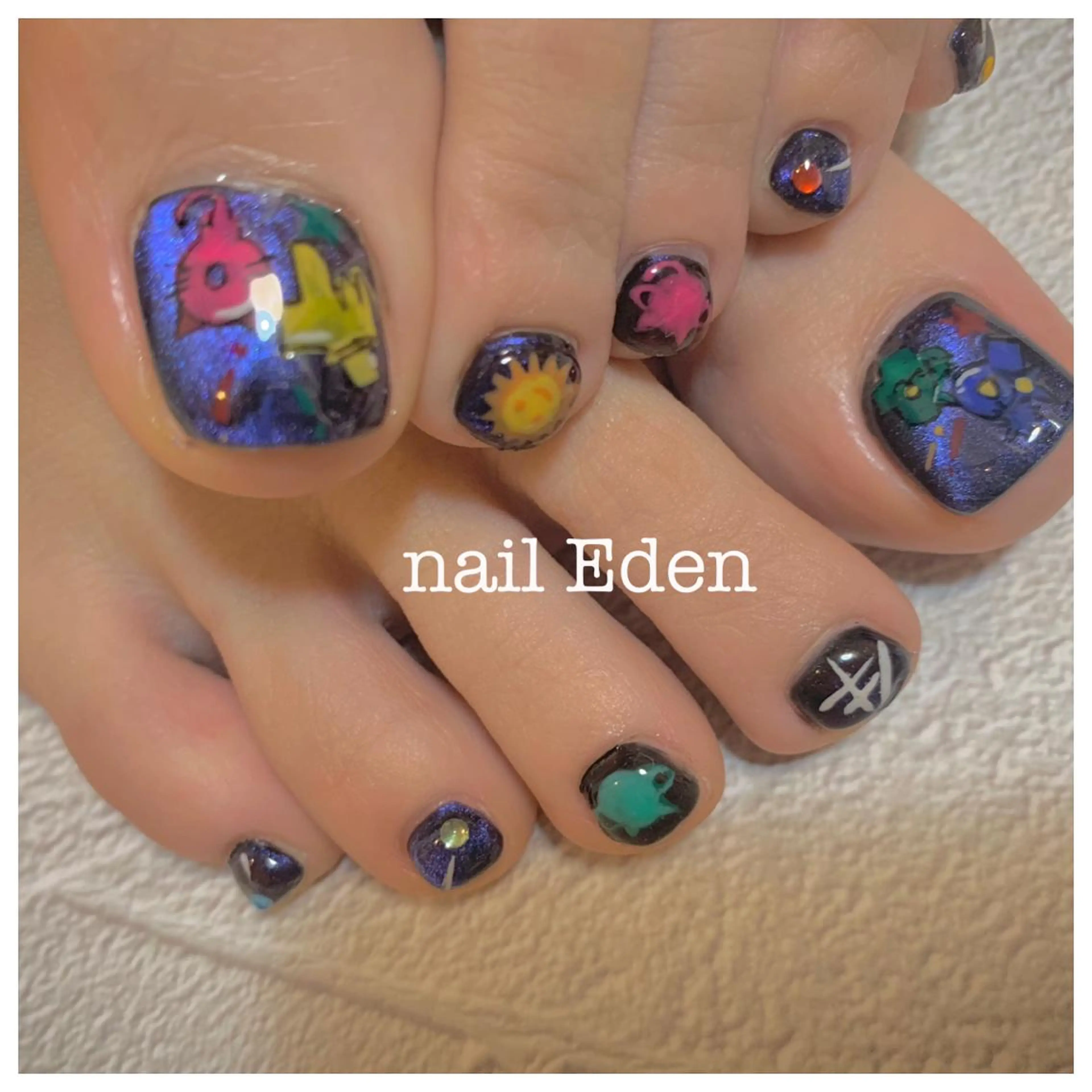 ネイル 持ち込み Eden ♾️のネイルデザイン