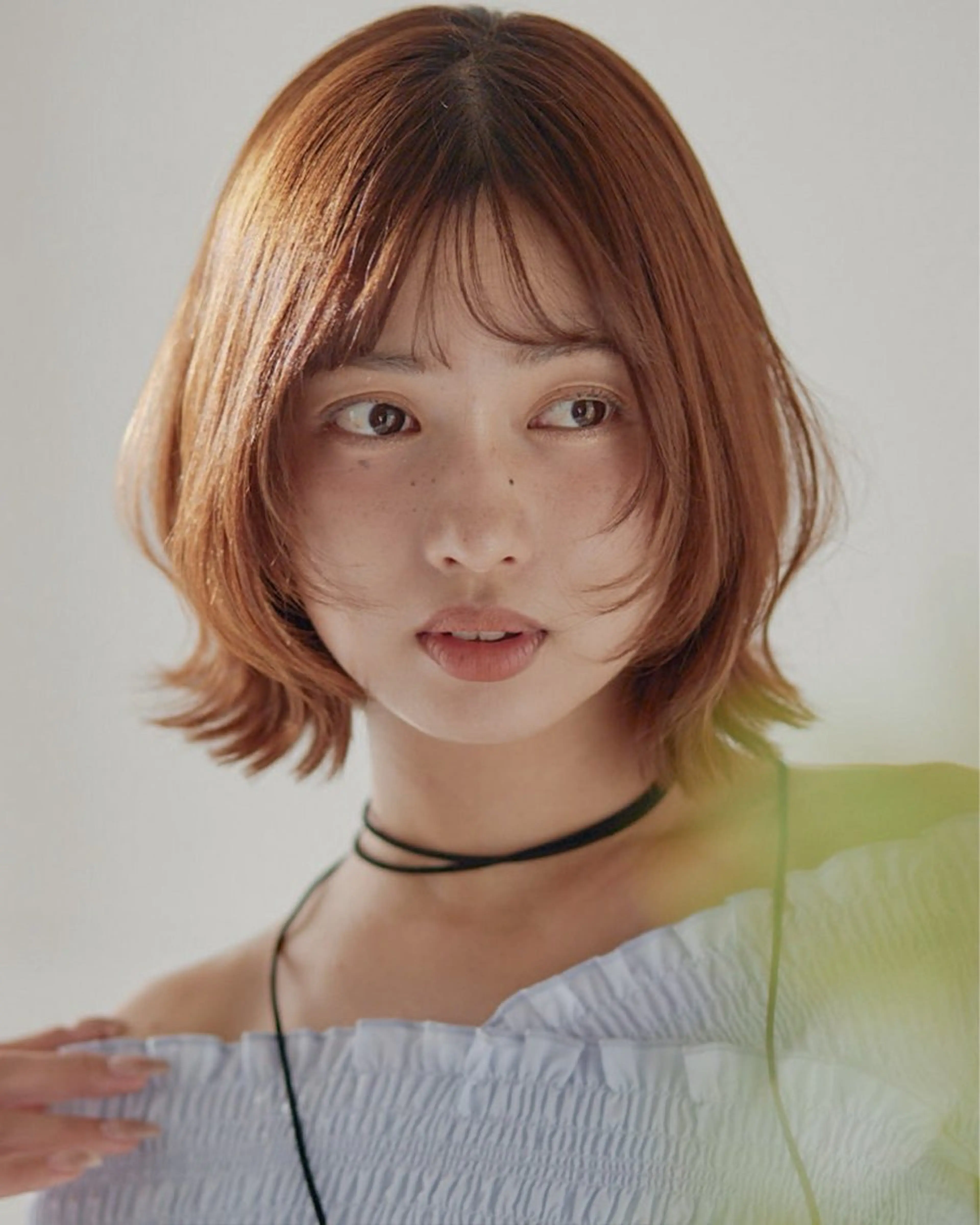 ショート カラー ヘアアレンジ loe博多 五十嵐弘雄のヘアスタイル