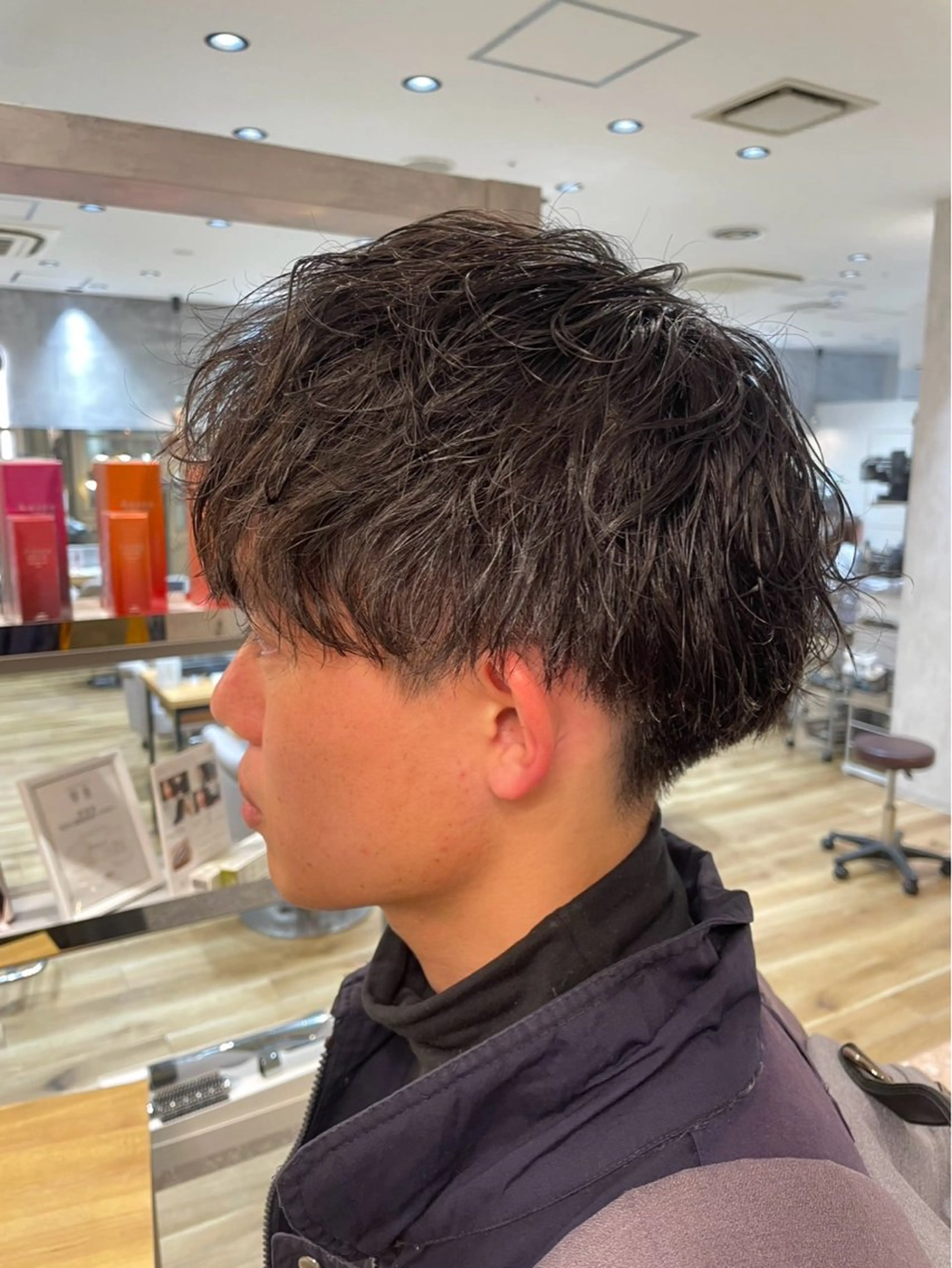 メンズ moriyama momoのヘアスタイル