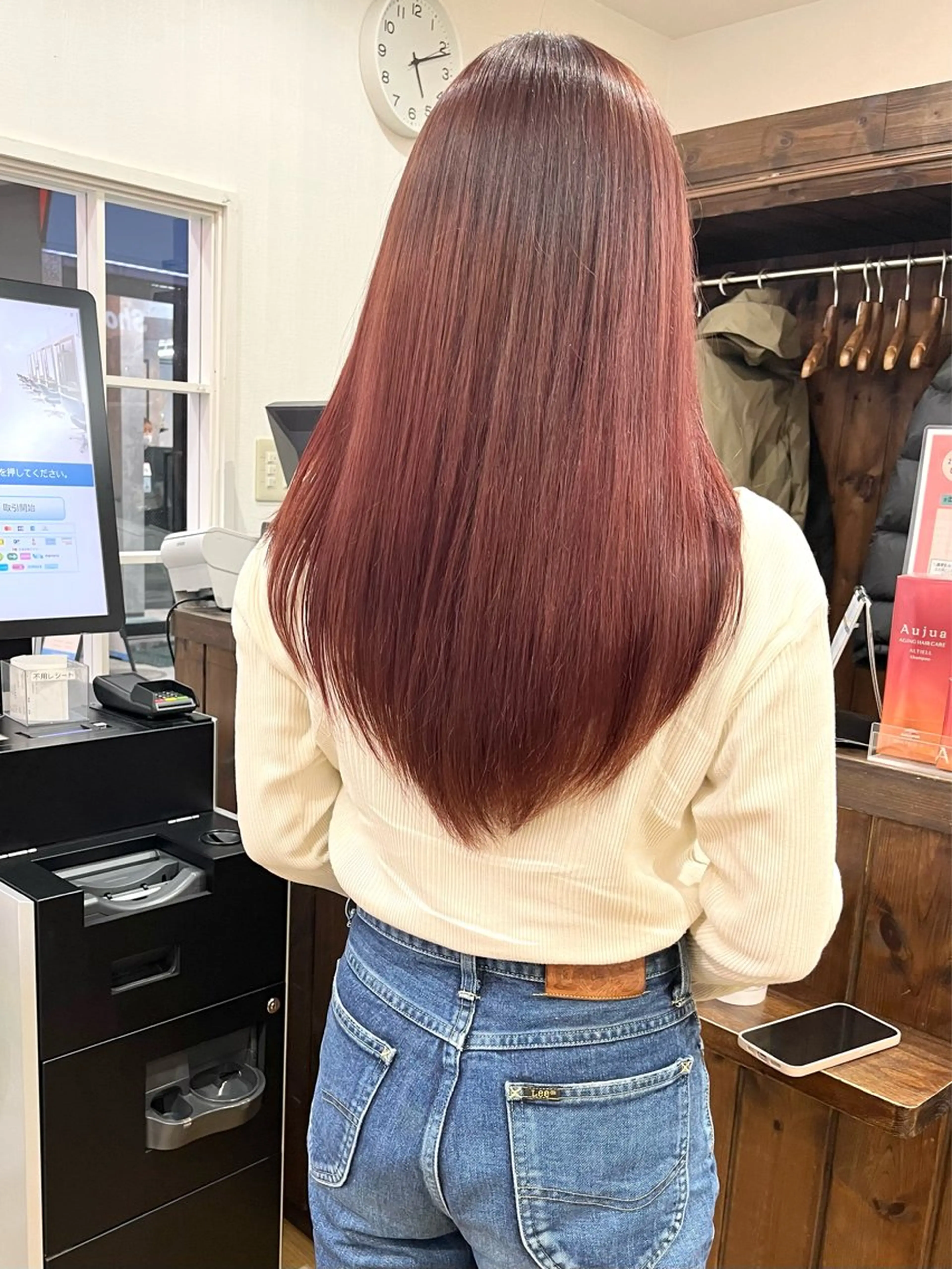 カラー ブリーチ ブリーチなしカラー ｶｯﾄﾓﾃﾞﾙ募集中 🍒あさみ🍒のヘアスタイル