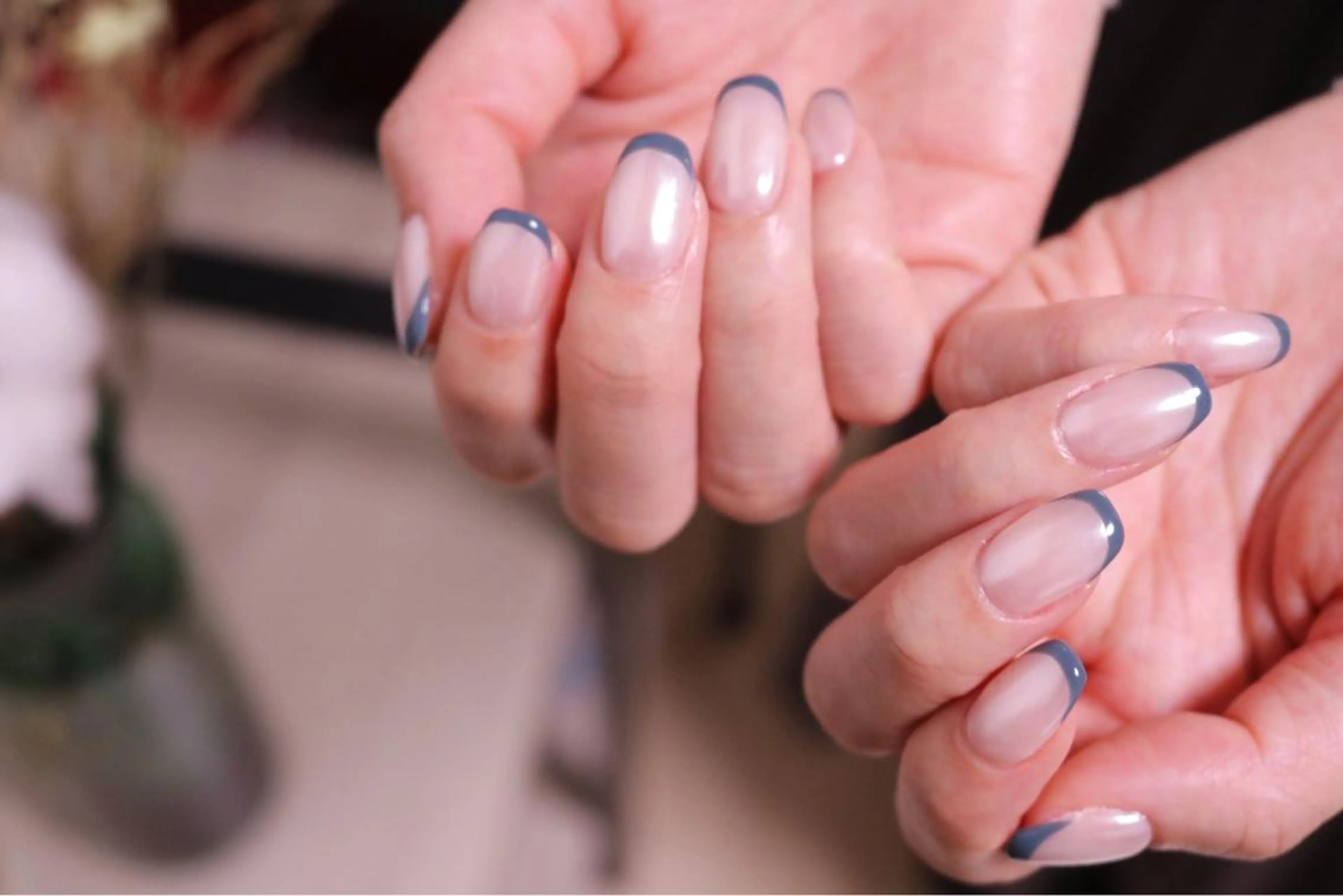 ネイル 長さ出し ジェルネイル 韓国ネイル 持ち込み ニュアンスネイル ハンドネイル MH Nailのネイルデザイン