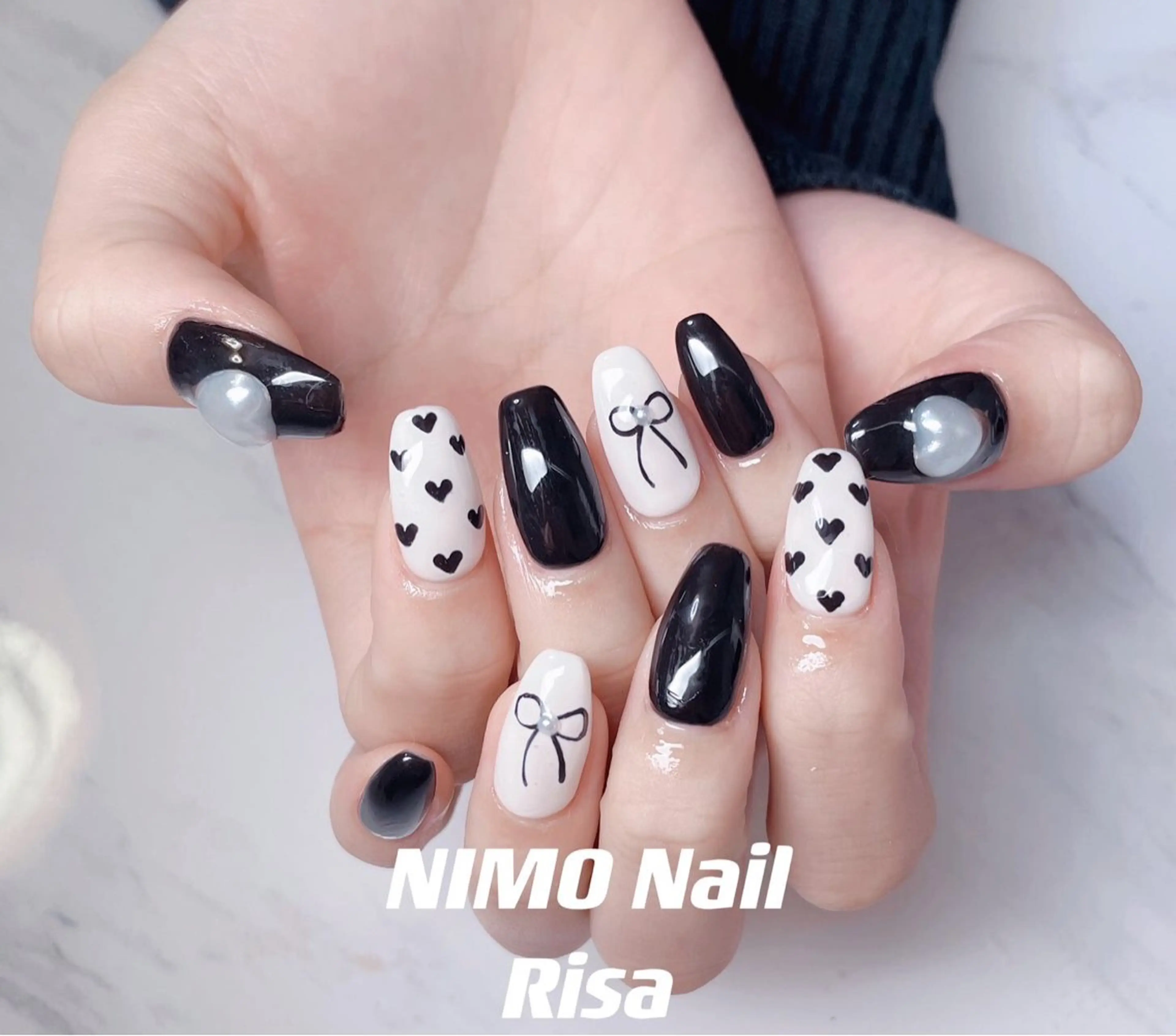 ネイル ハンドネイル RI SA☀️ リサのネイルデザイン