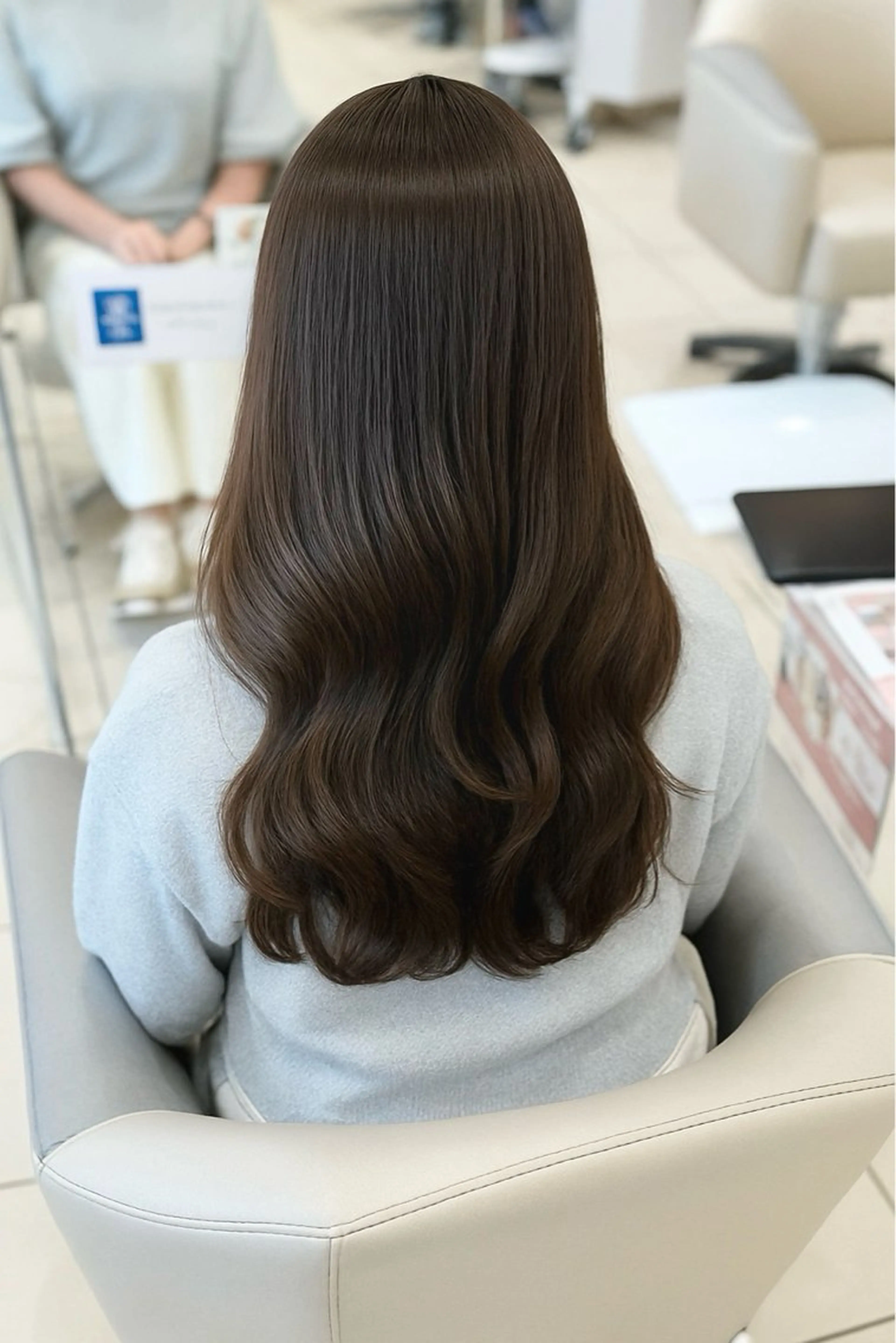 カラー 海希/ブリーチ透明カ ラー/レイヤーカットのヘアスタイル