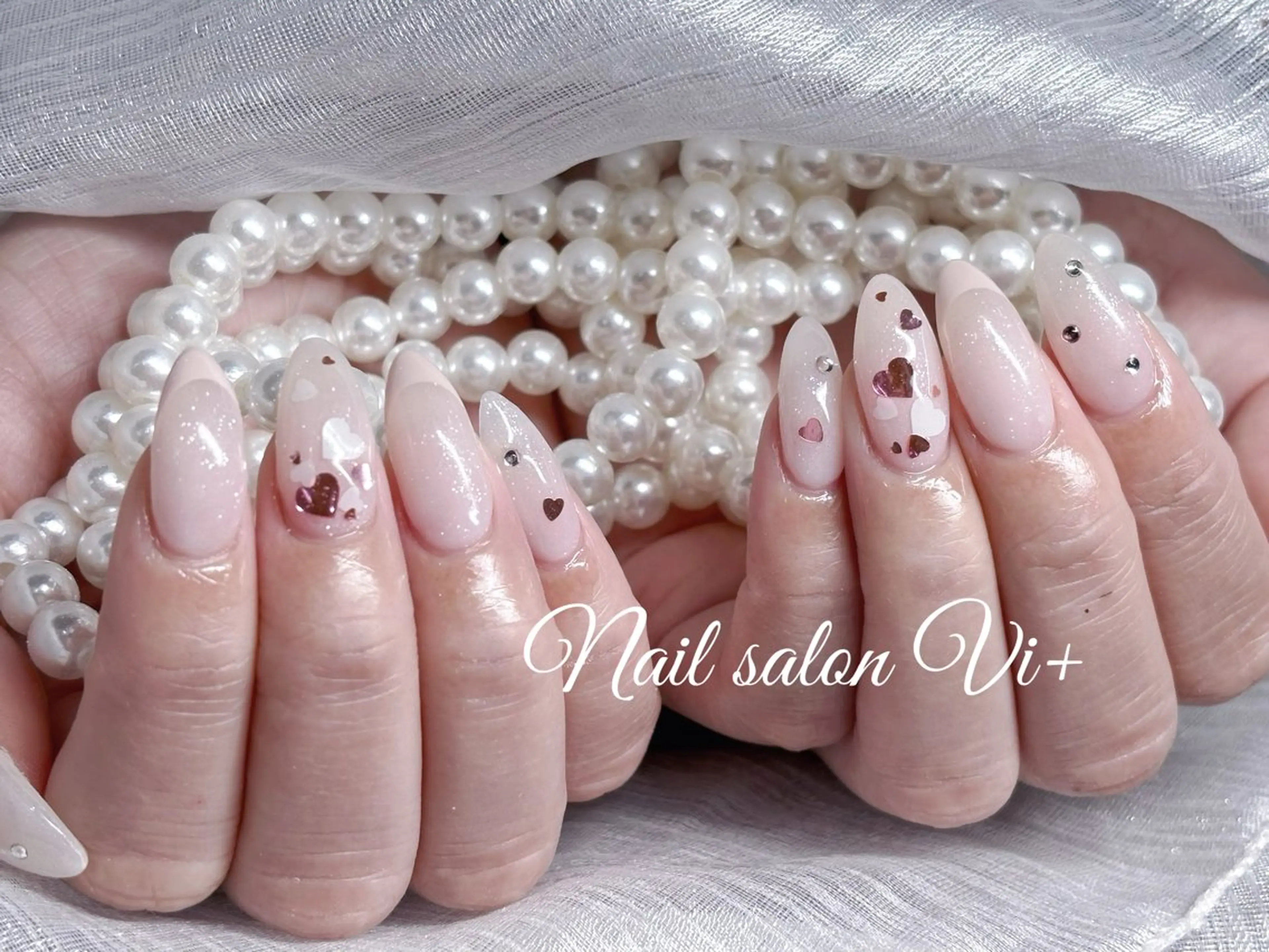 ネイル ハンドネイル Nailsalon Vi+ももか🩷のネイルデザイン