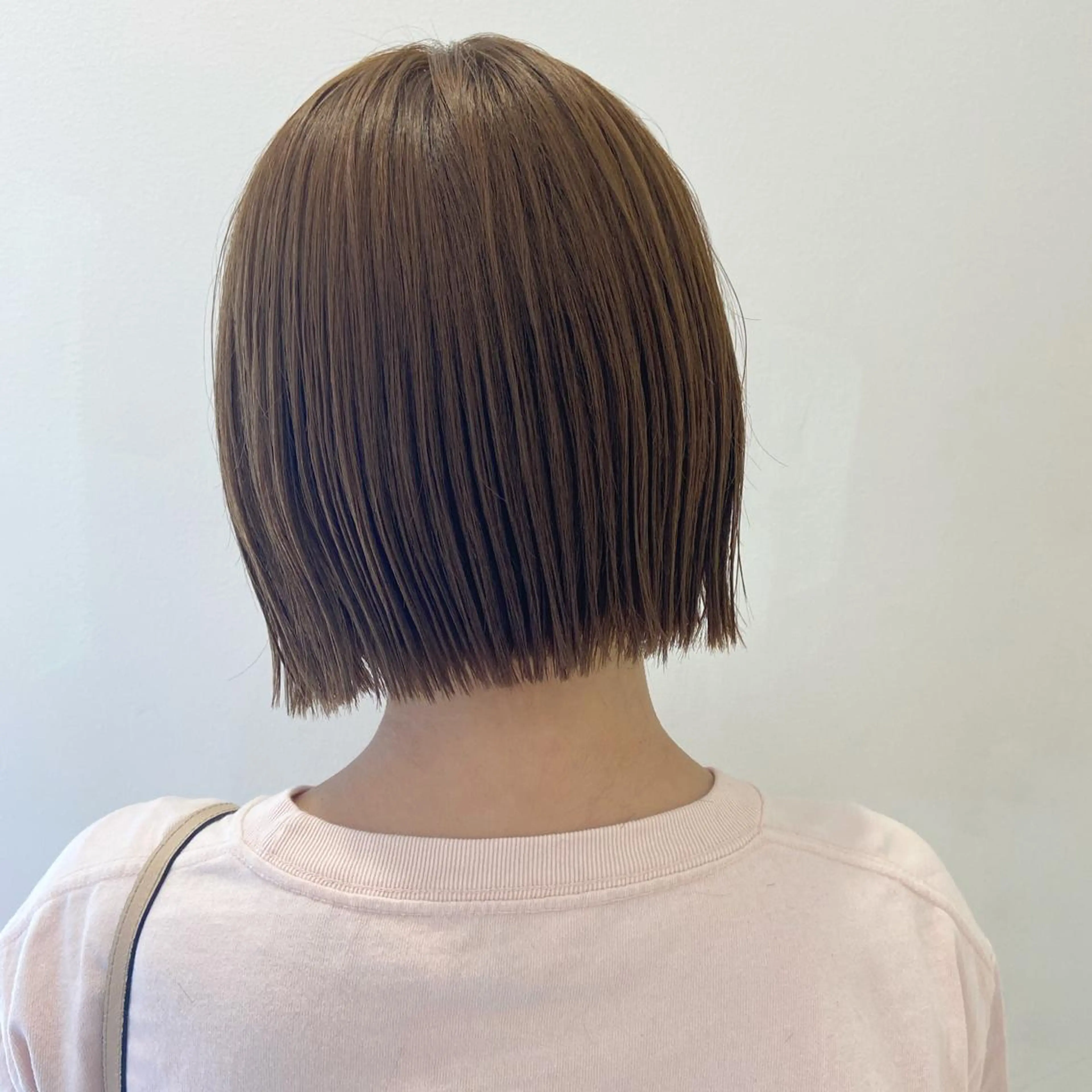 ショート カラー ヘアアレンジ 切りっぱなしボブ ボブ カット ヘアカラー トリートメント 天神レイヤーカット No.1💖マユカのヘアスタイル