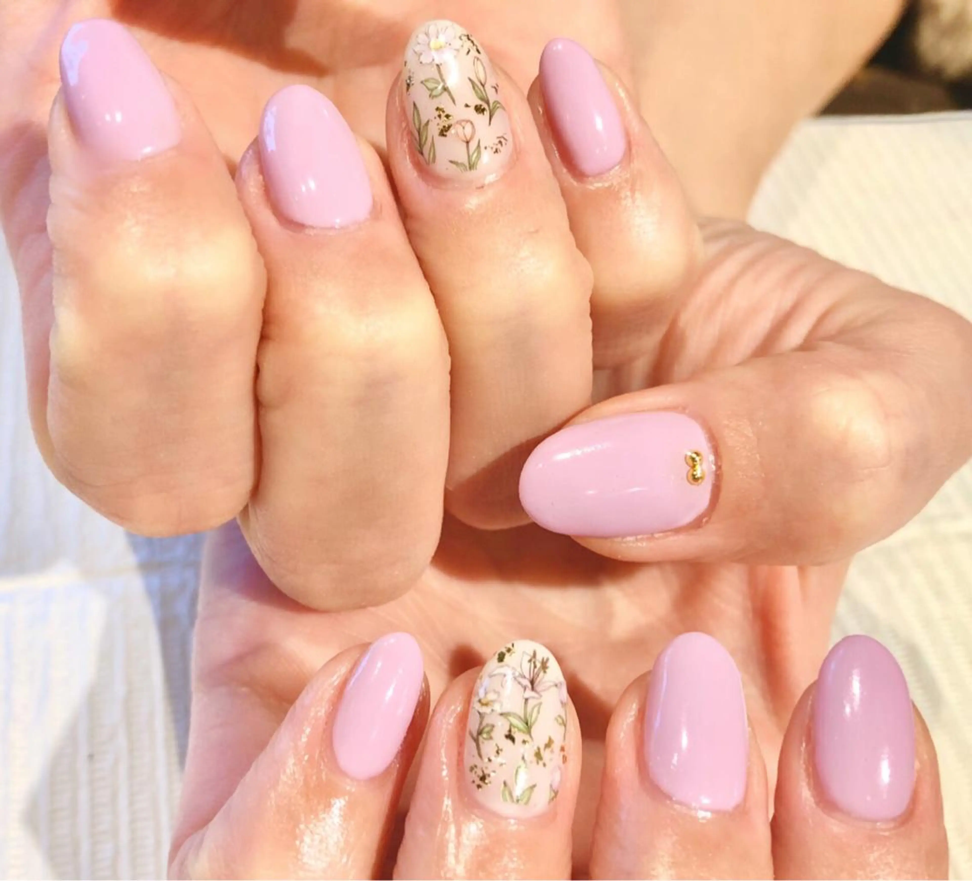 ネイル アートネイル フラワーネイル TRAM-nail moriizumiのネイルデザイン