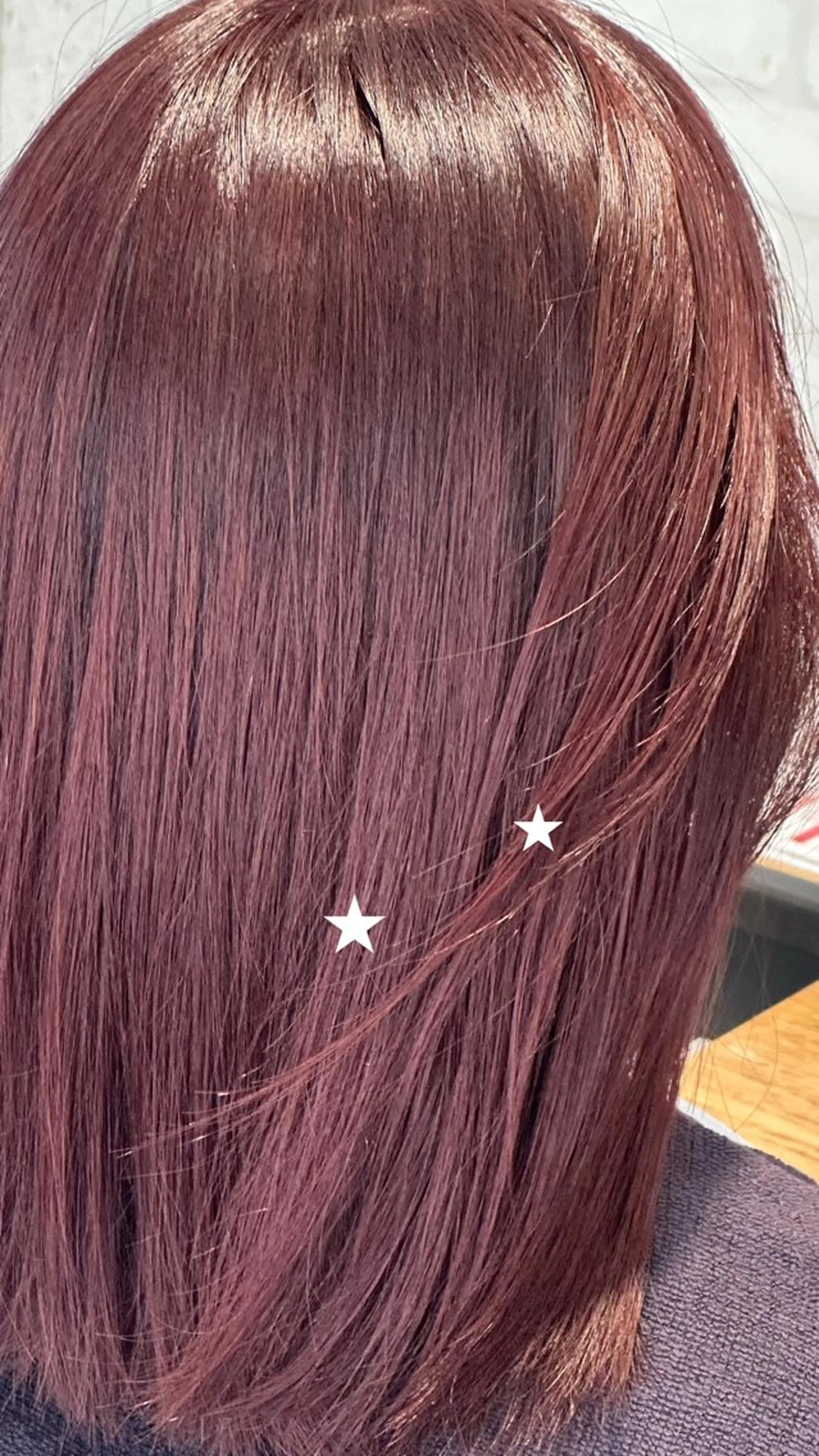 カラー 松本 羅華のヘアスタイル