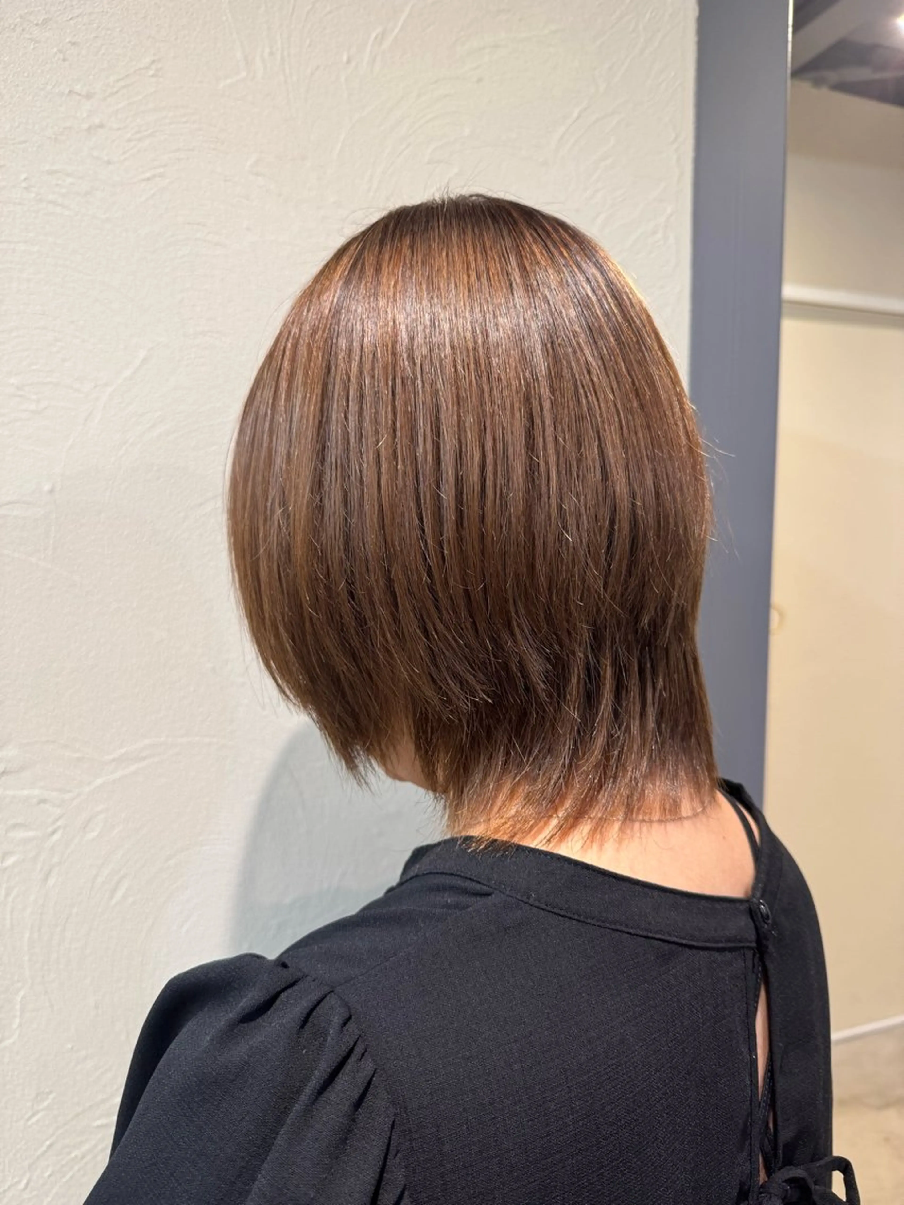 ショート 縮毛矯正 相馬 静香のヘアスタイル