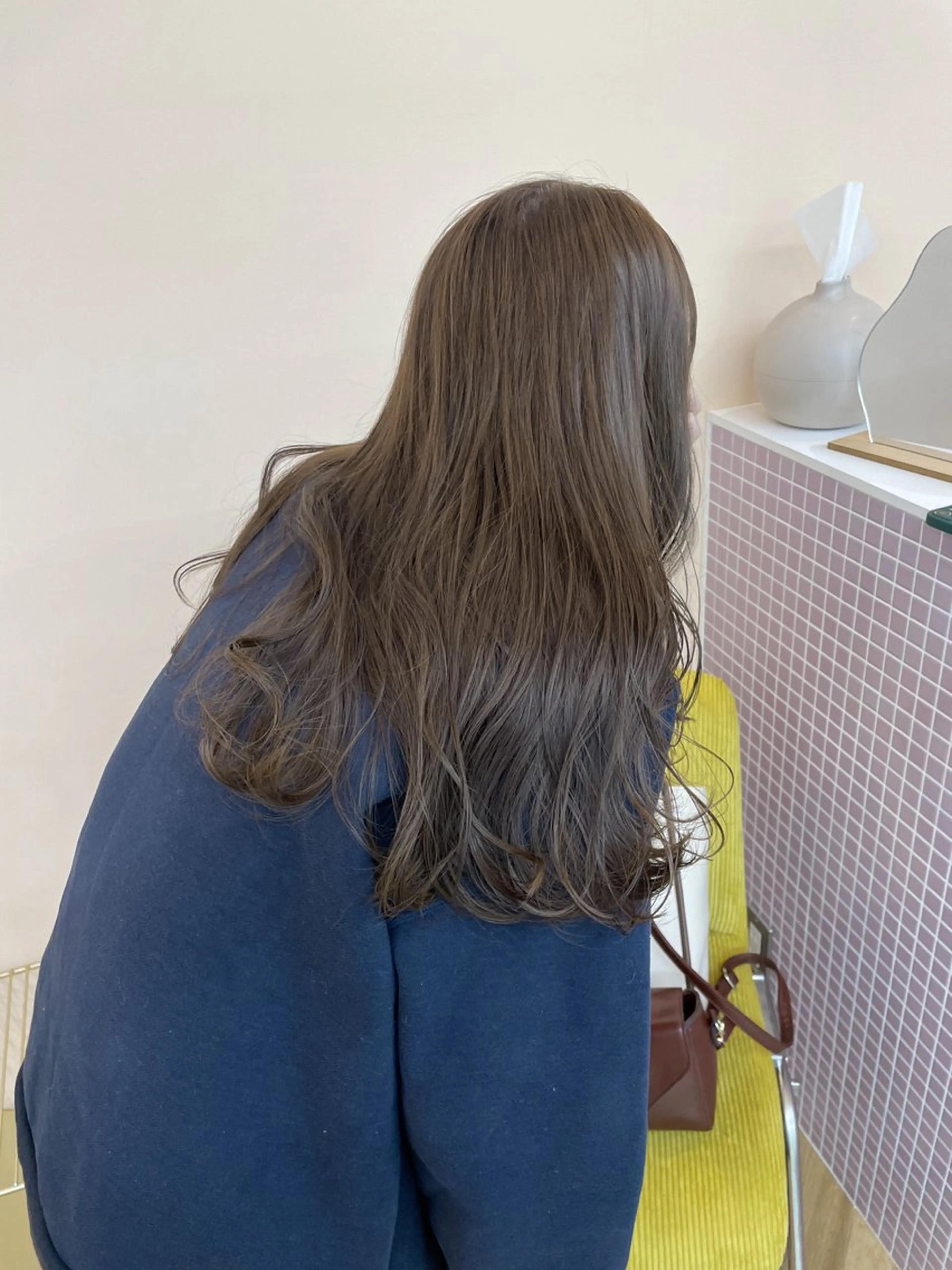 【4月・5月限定】カット(ボブ​〜​ロング限定)+ ワンカラー + 3stepトリートメント🥇の写真