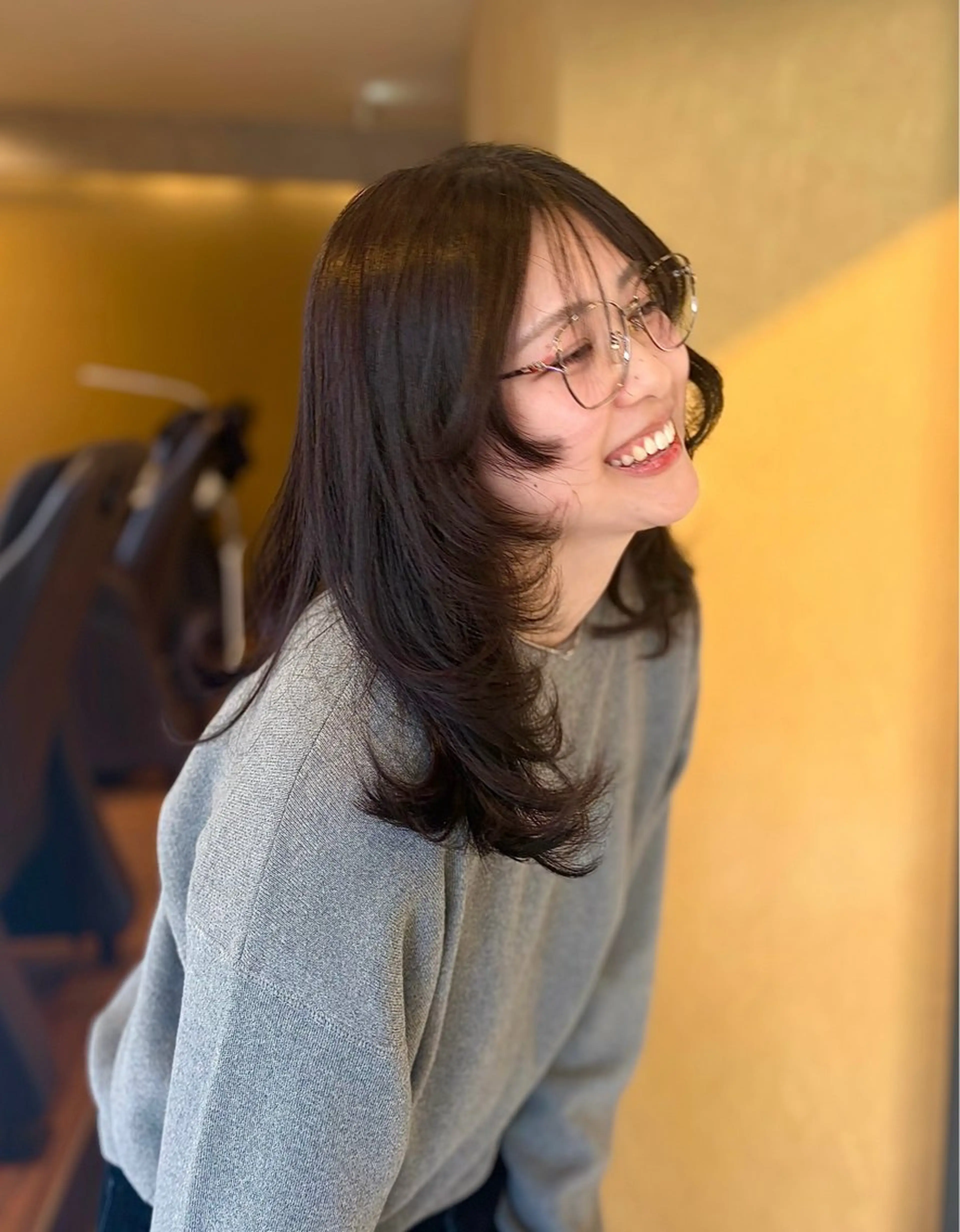 ミディアム 辻 那美樹/似合わせ ヘア/髪質改善のヘアスタイル