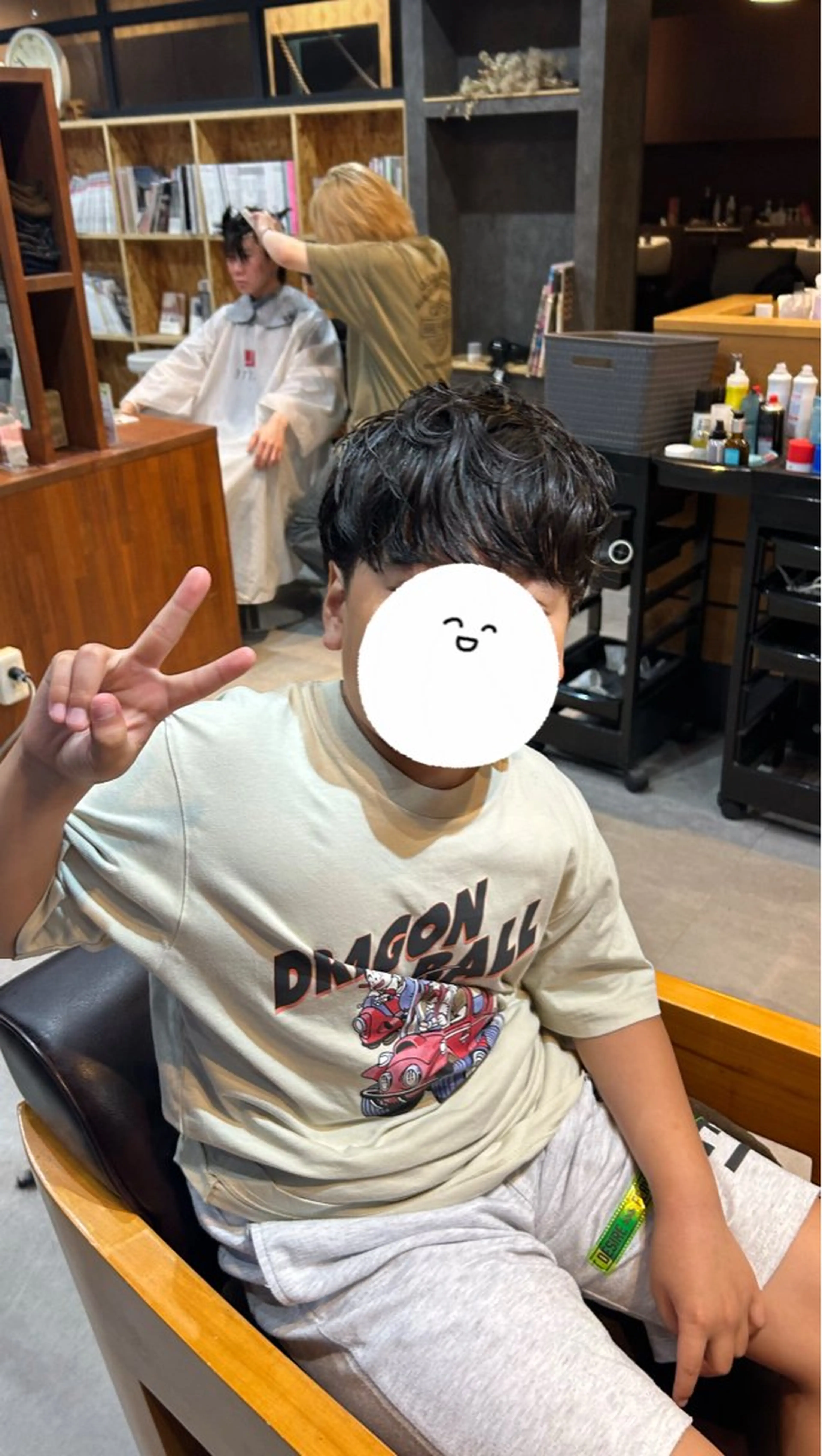 メンズ キッズ 蜂須賀 輝のヘアスタイル