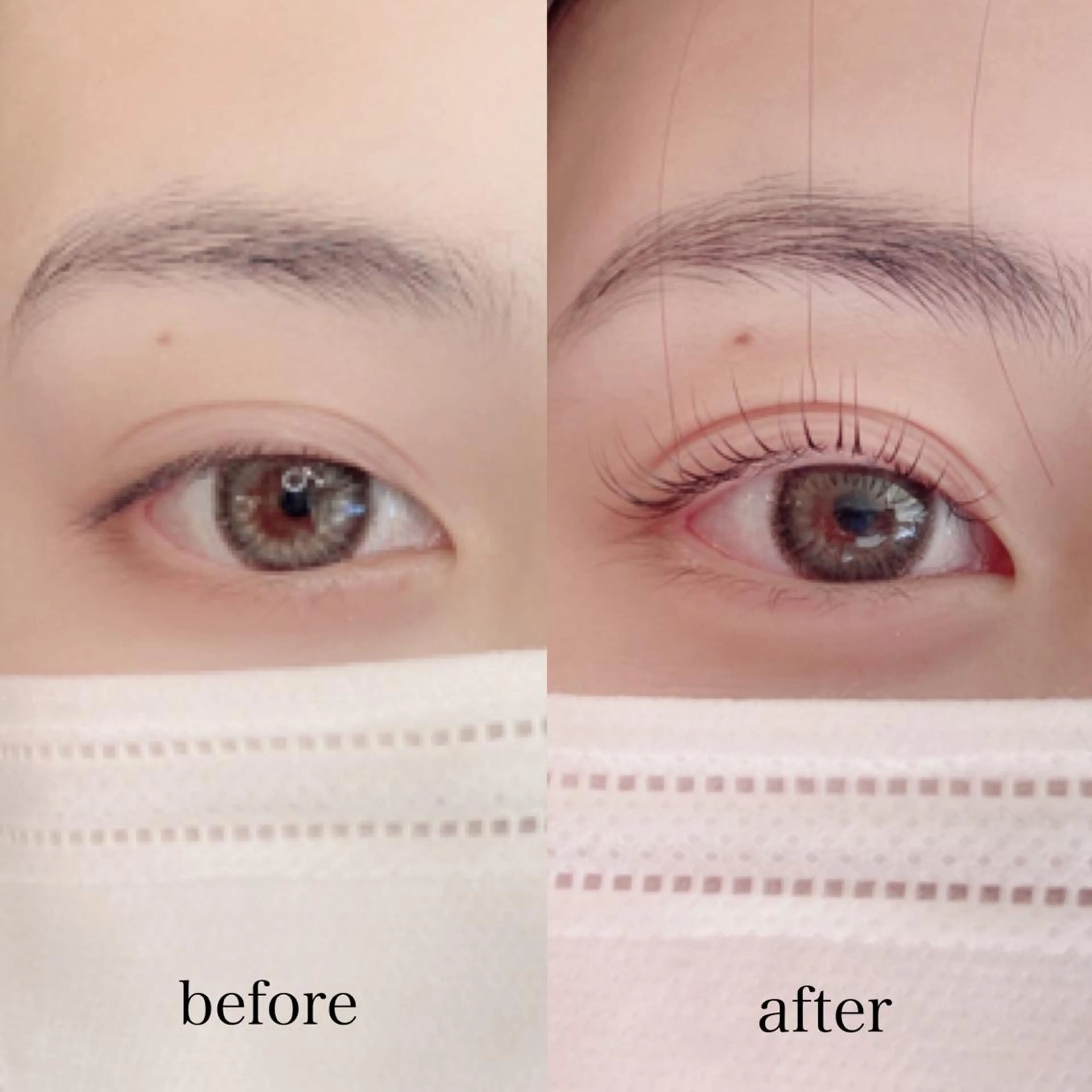 マツエク・マツパ カラーマツエク フラットラッシュ 韓国風マツエク パリジェンヌラッシュリフト まつげパーマ barro.1995所属・オーダーメイドまつげ &まゆげ.RIKAのマツエク・マツパデザイン