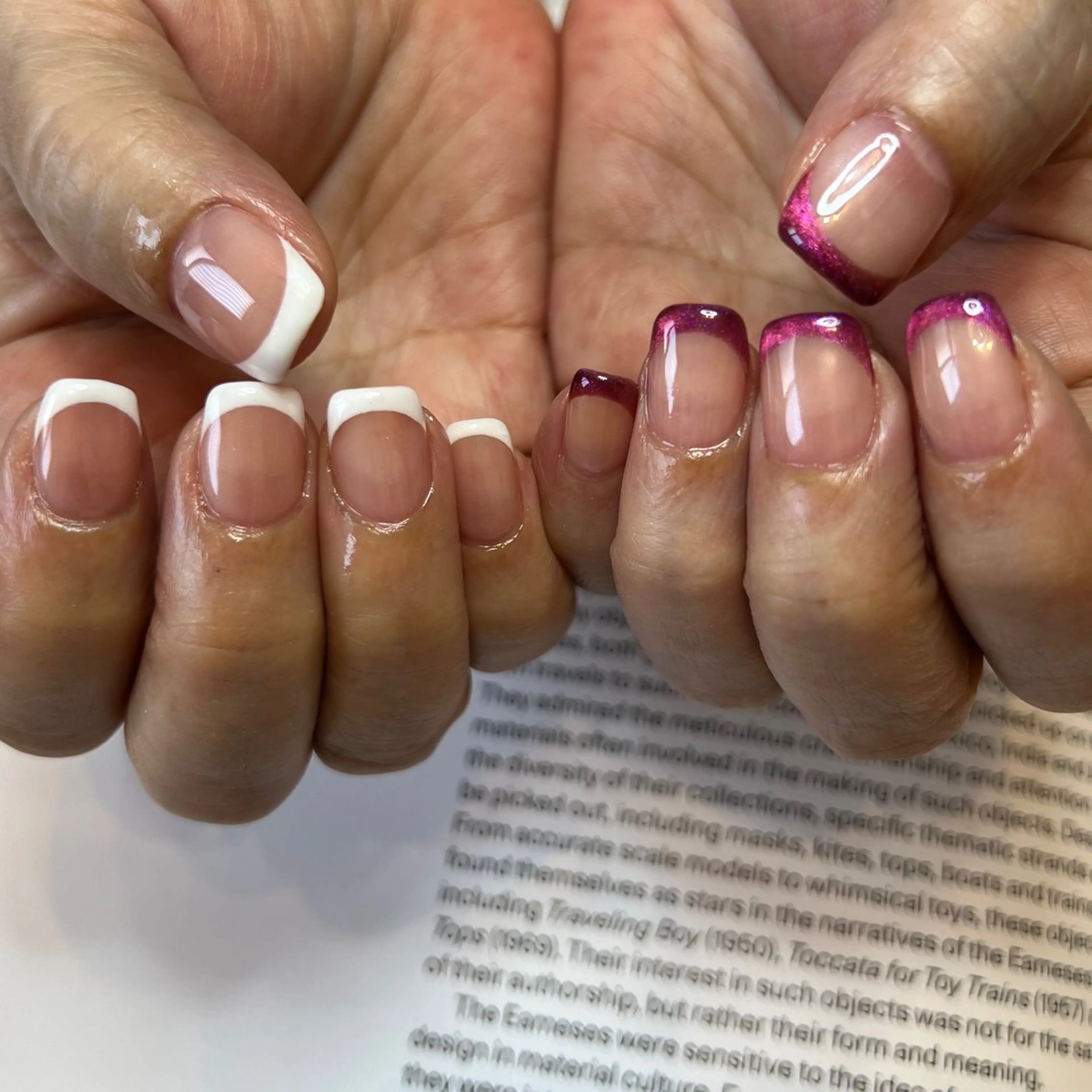 ネイル ハンドネイル ハンドケア Ri.nail オクマトモカのネイルデザイン