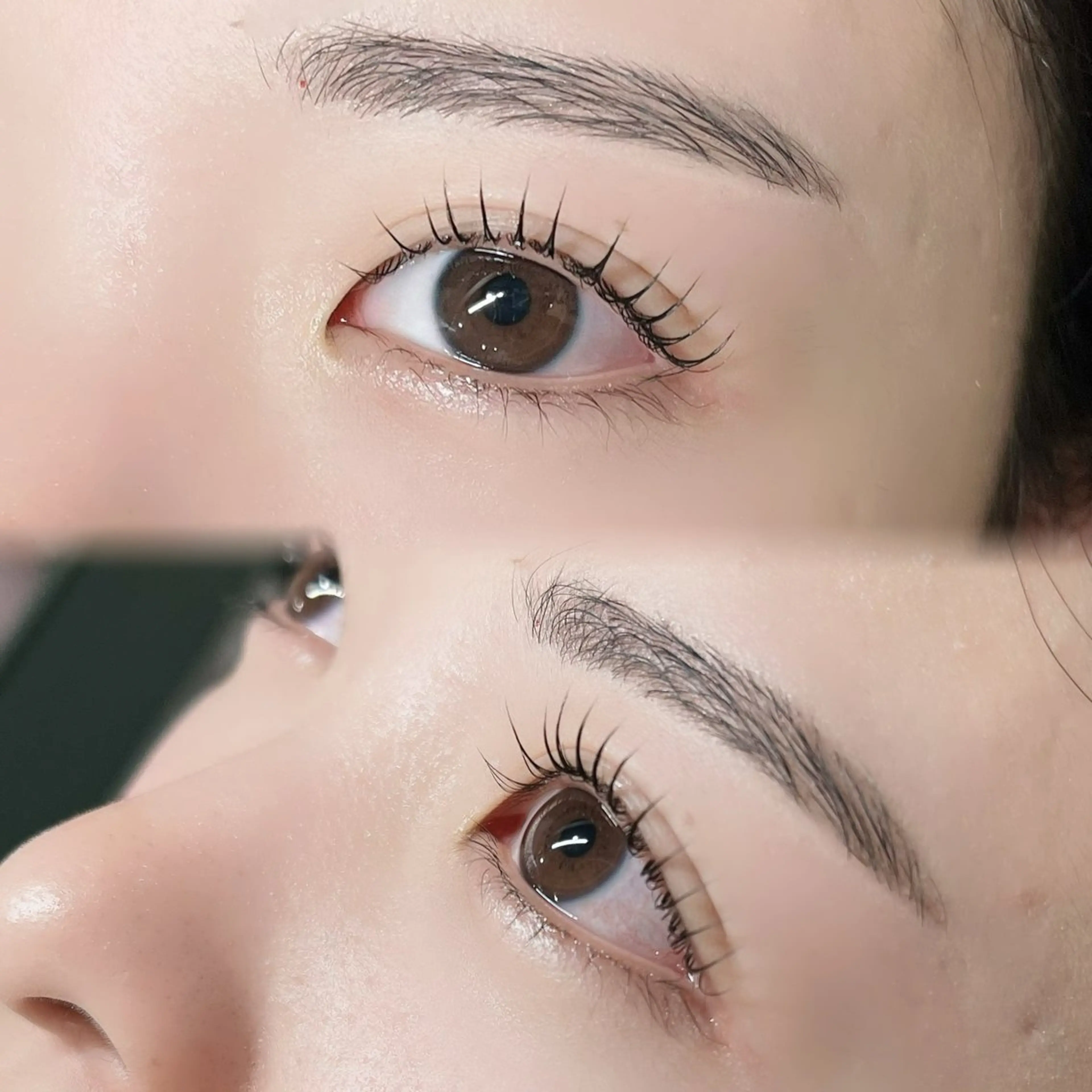 🍒リピーター様🍒アイブロウワックス➕まつげパーマ✨の写真