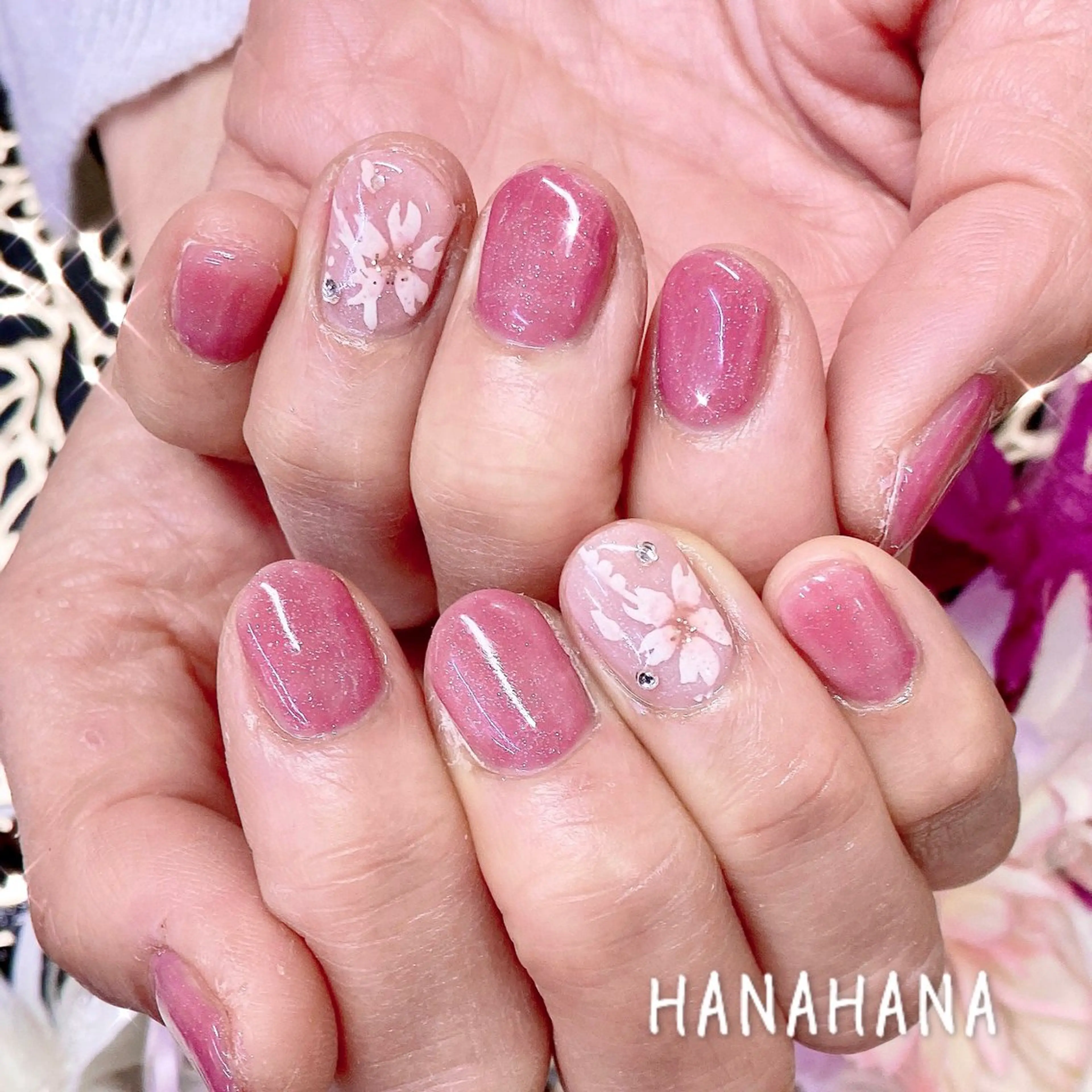 ネイル ジェルネイル HANAHANAのネイルデザイン