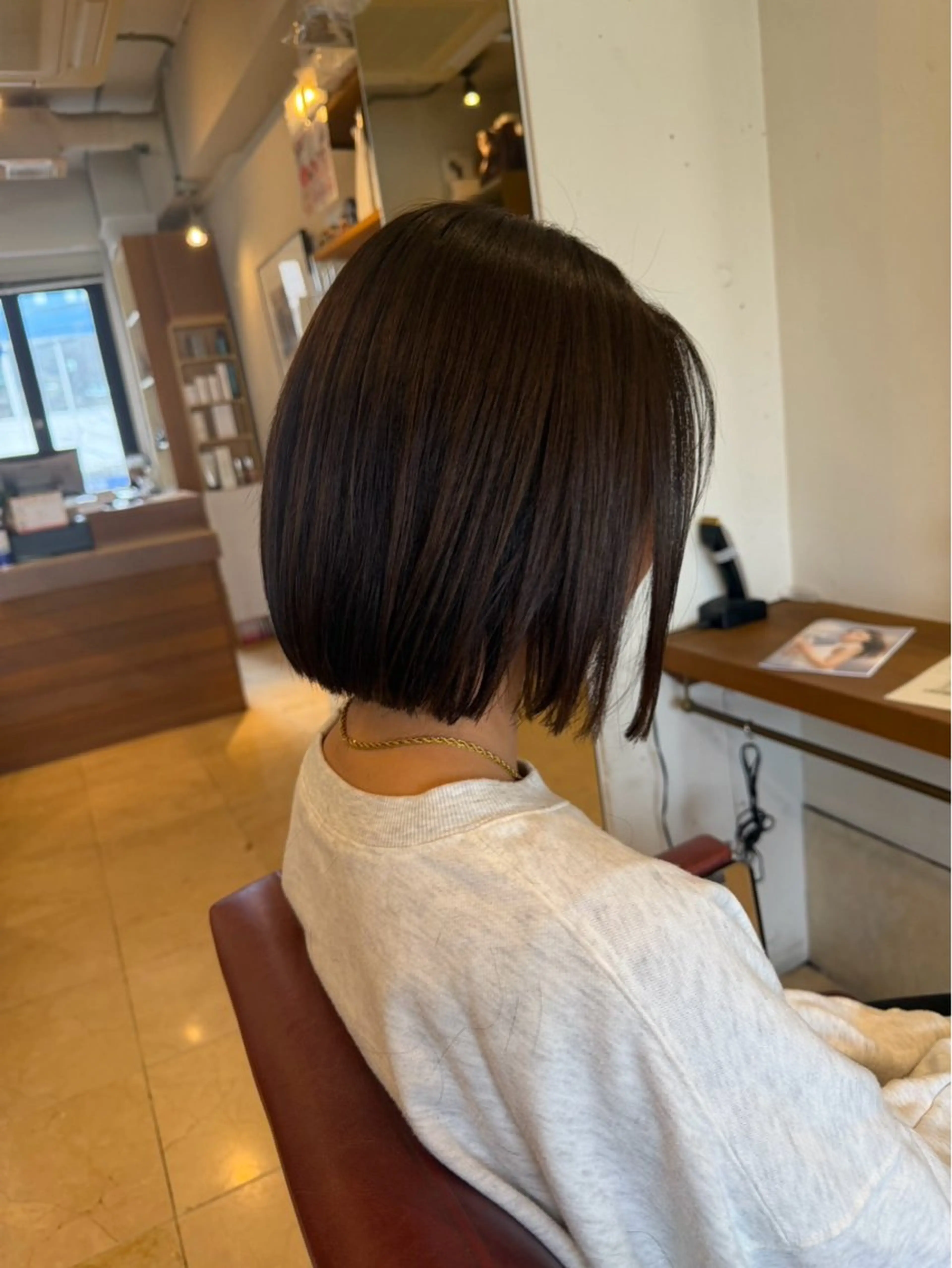 ショート ボブ カット 今村俊介 メンズカットのヘアスタイル