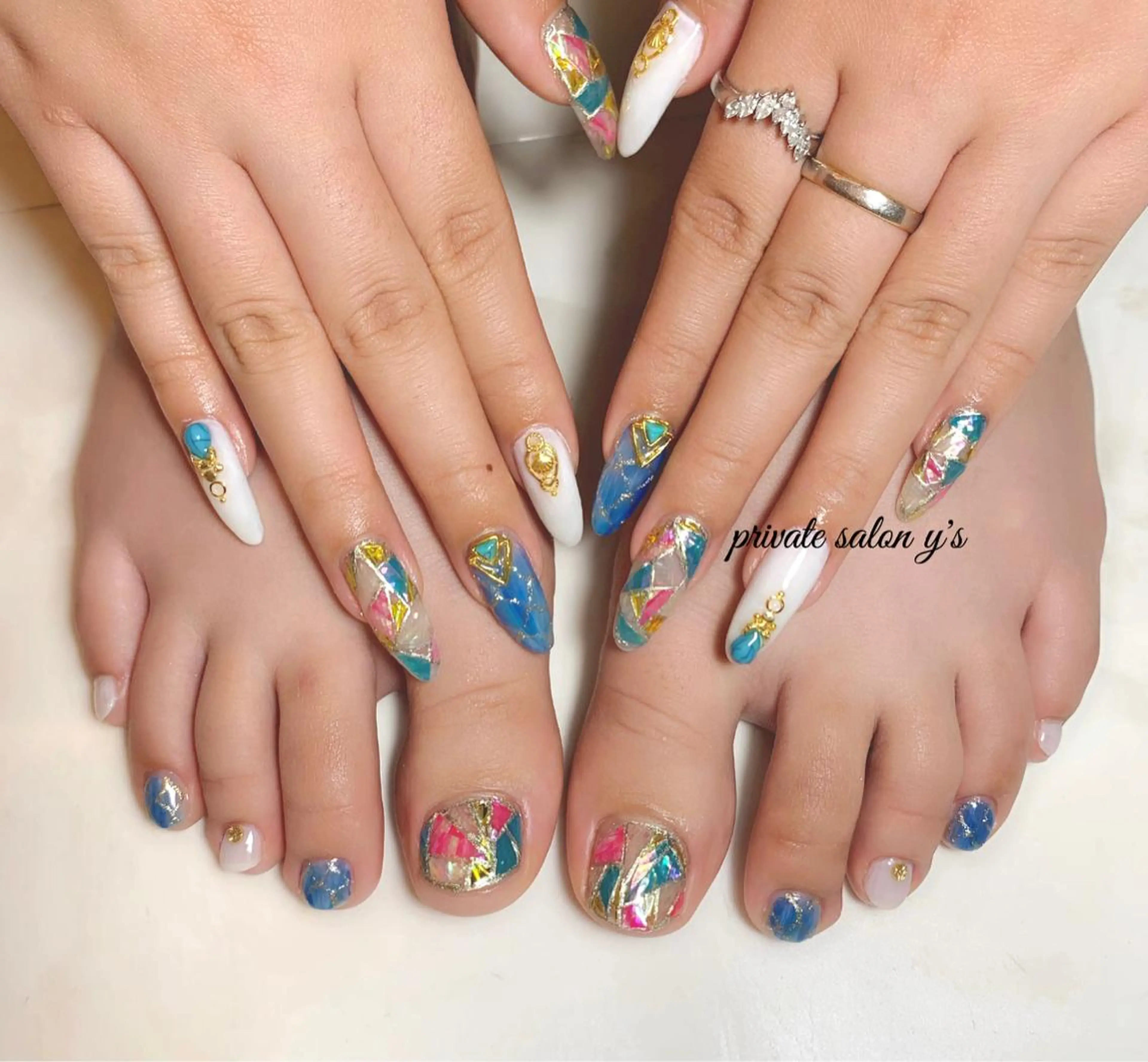 ネイル y' sのネイルデザイン