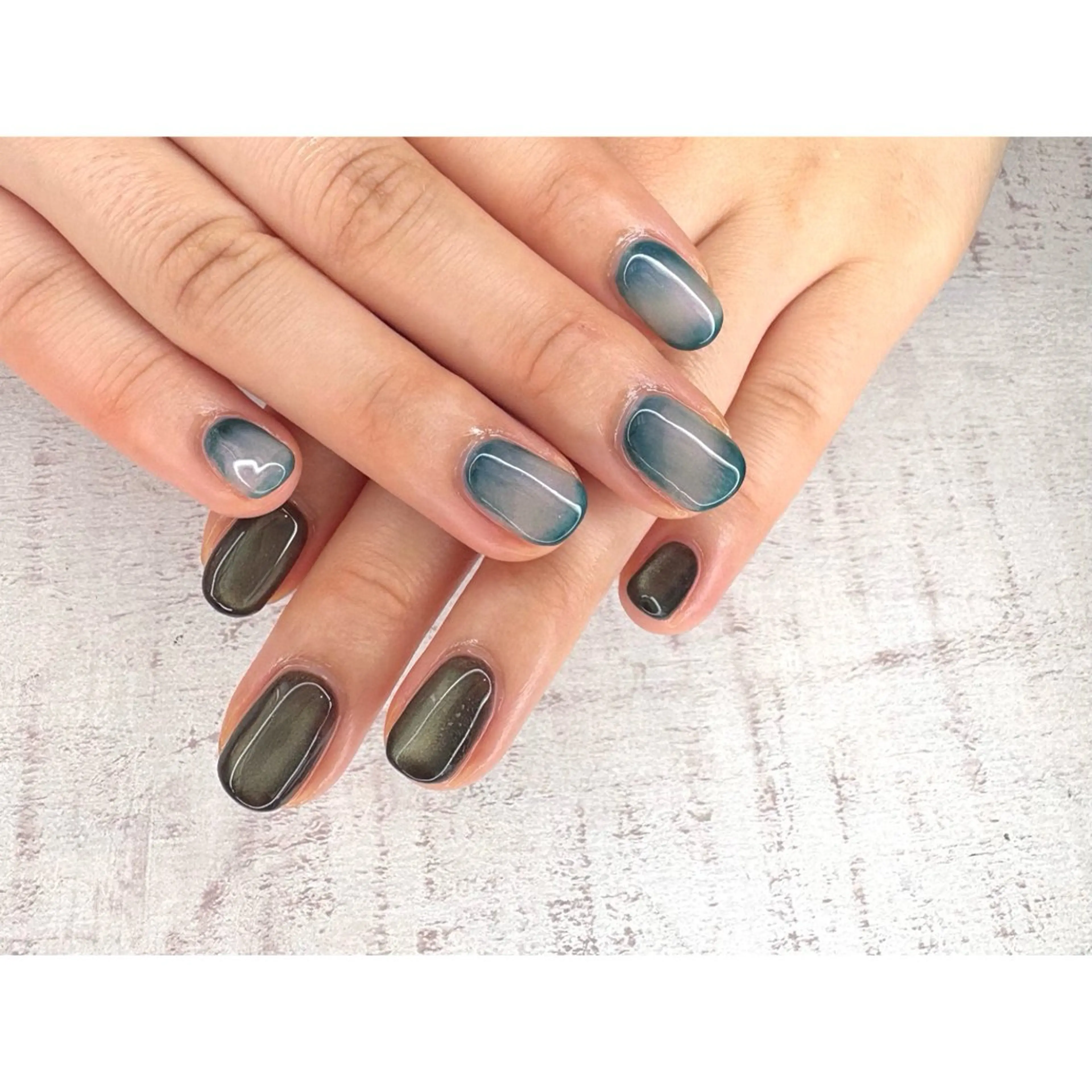 ネイル ハンドネイル 𖡼 yumenoのネイルデザイン