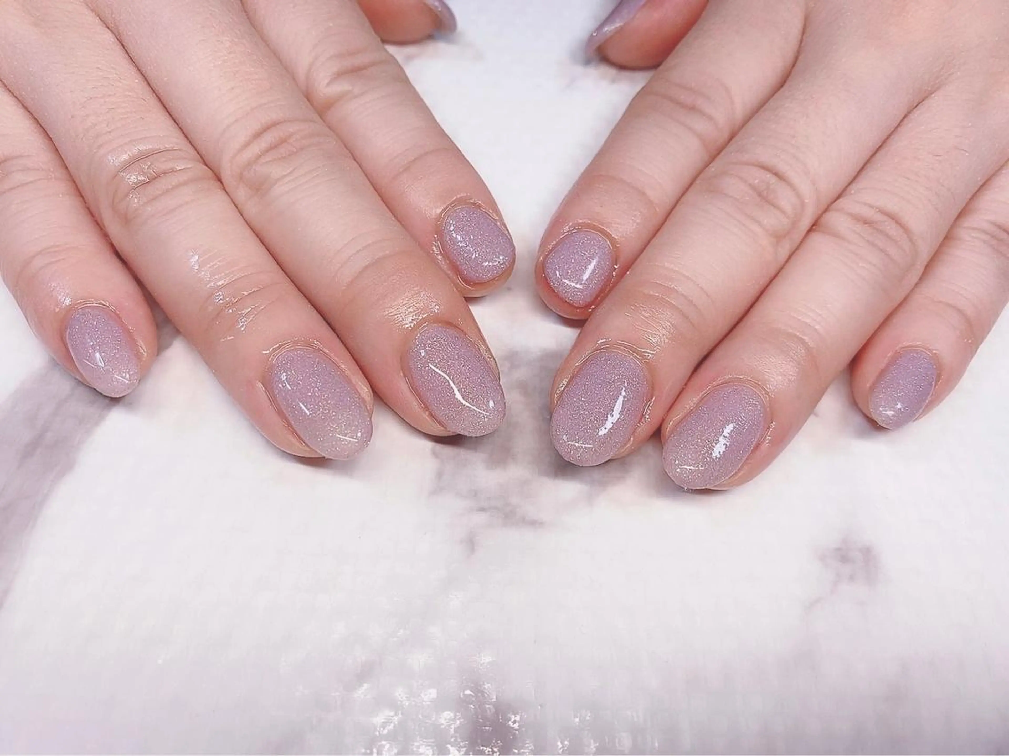 ネイル フットネイル グリーン オフィスネイル ワンカラーネイル 春ネイル Lily Blancheのその他イメージ