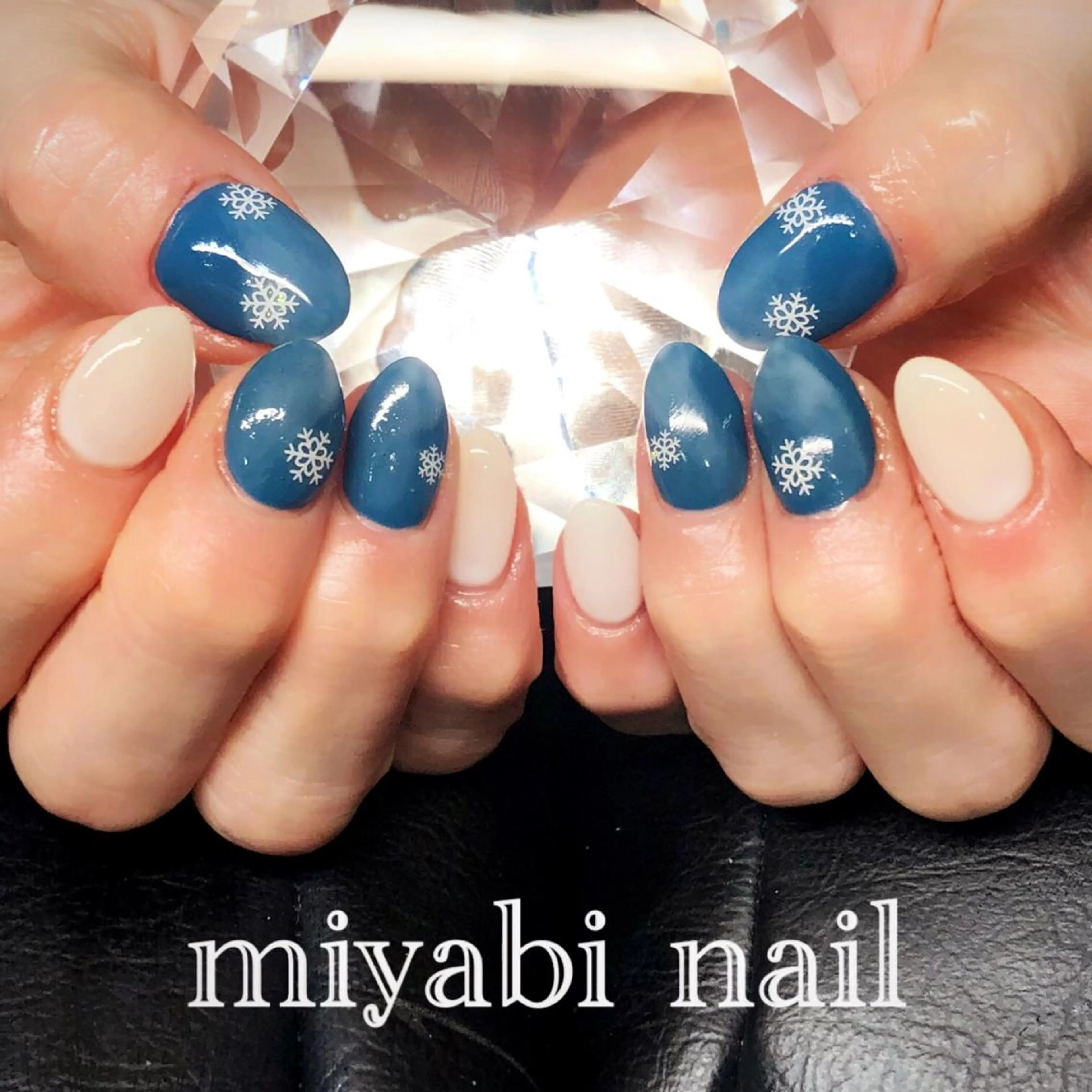 ハンドネイル miyabi nail 桂川駅近くのネイルデザイン
