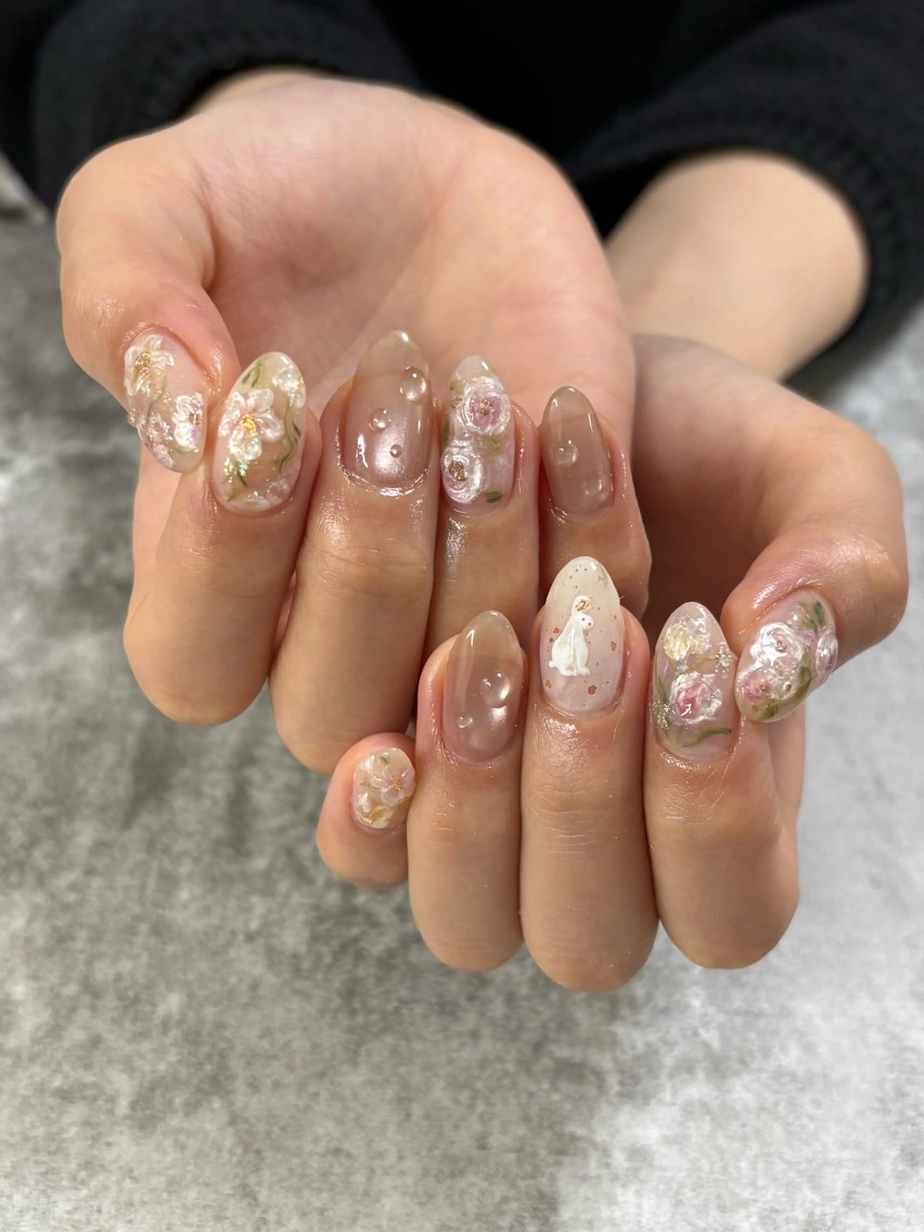 ネイル ハンドネイル FIORITURA Maikoのネイルデザイン