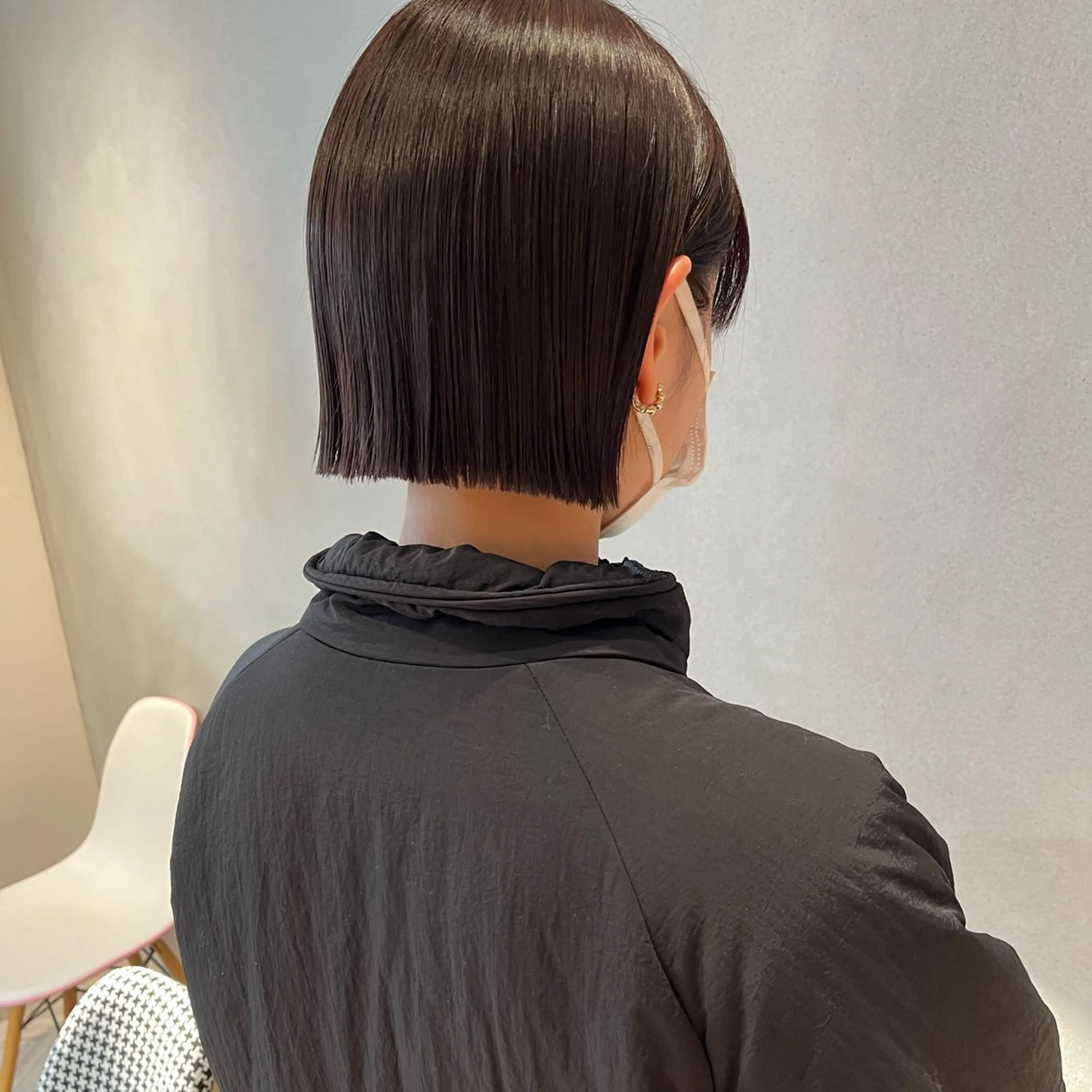 ショート カット トリートメント ボブ/透明感カラー /坂口恵梨子のヘアスタイル