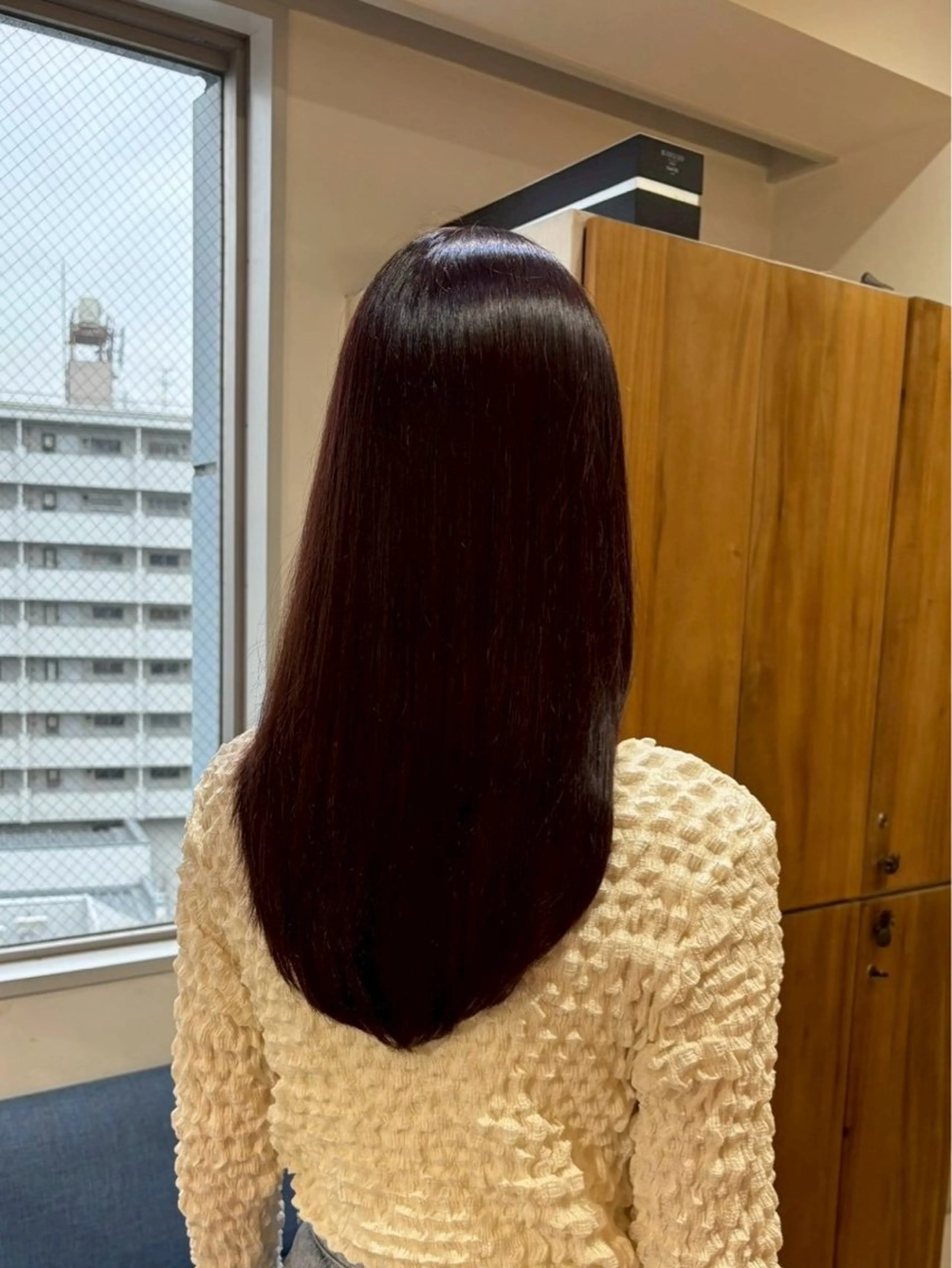 ロング カラー ブラウンカラー ピンクカラー RINNO🌷艶髪/ 艶カラー/縮毛矯正のヘアスタイル