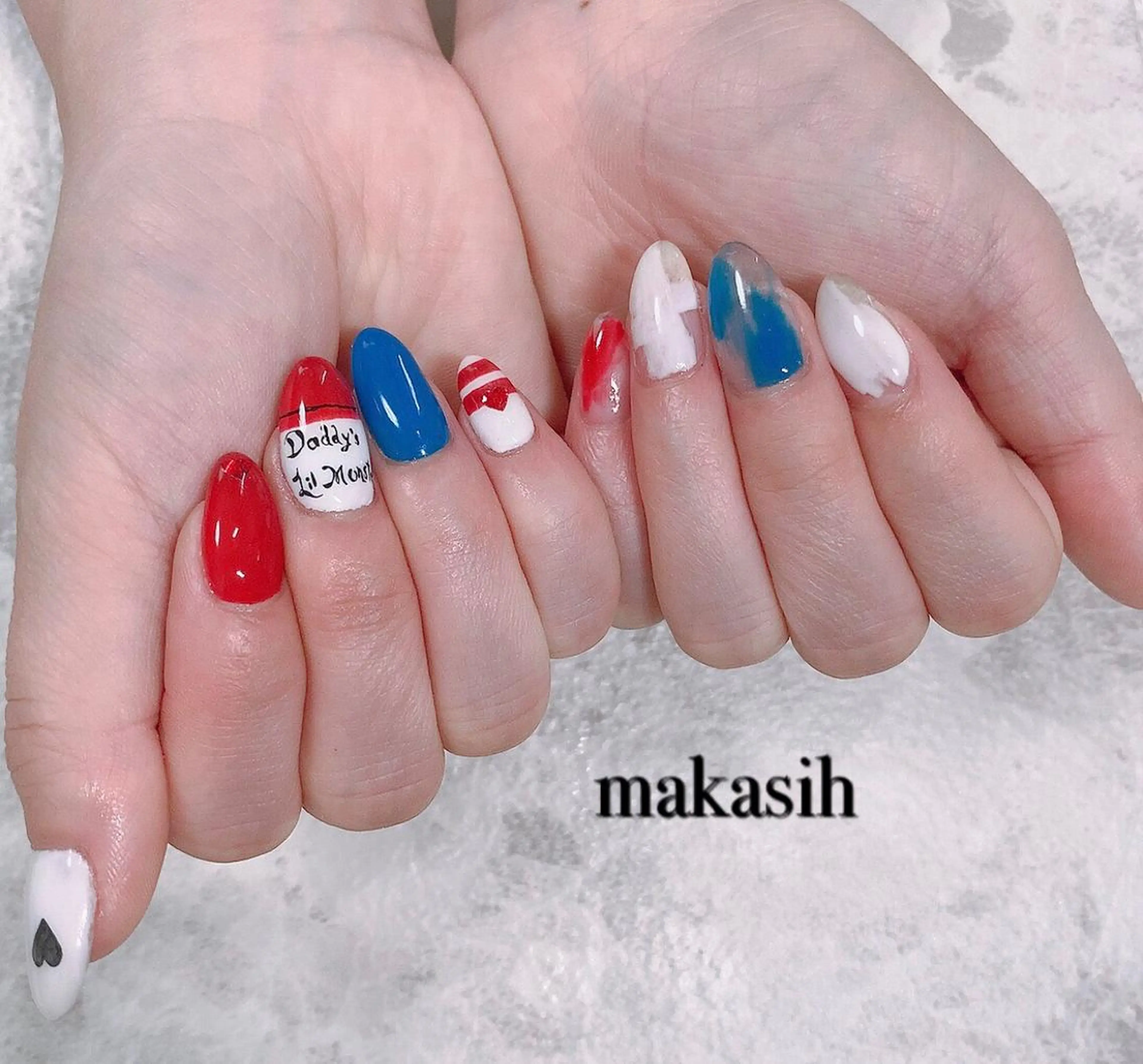 ネイル アートネイル ハロウィン メンズネイル 濱田 美菜子のエステ・リラクイメージ