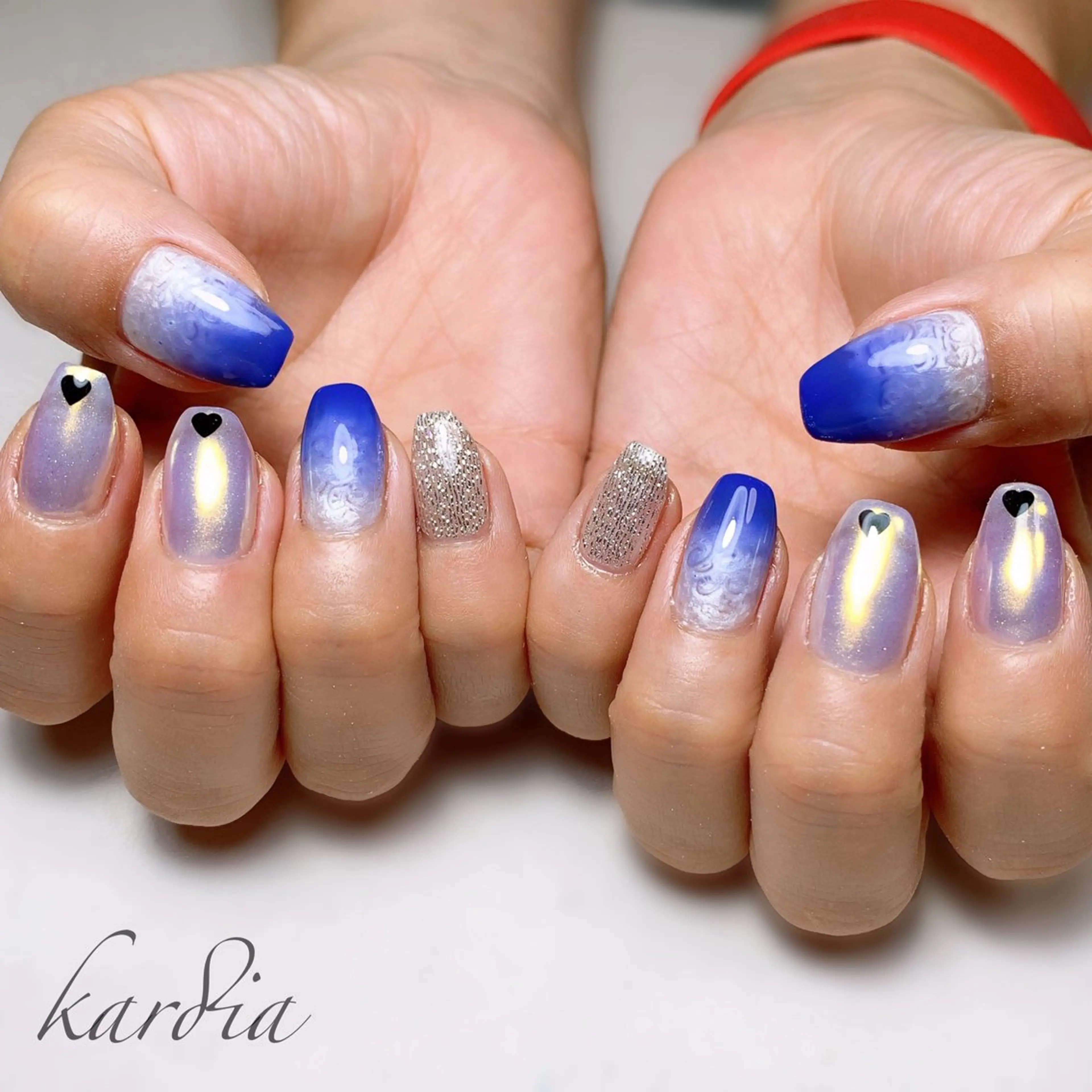 ネイル καρδιά -ｶﾙﾃﾞｨｱ-のネイルデザイン