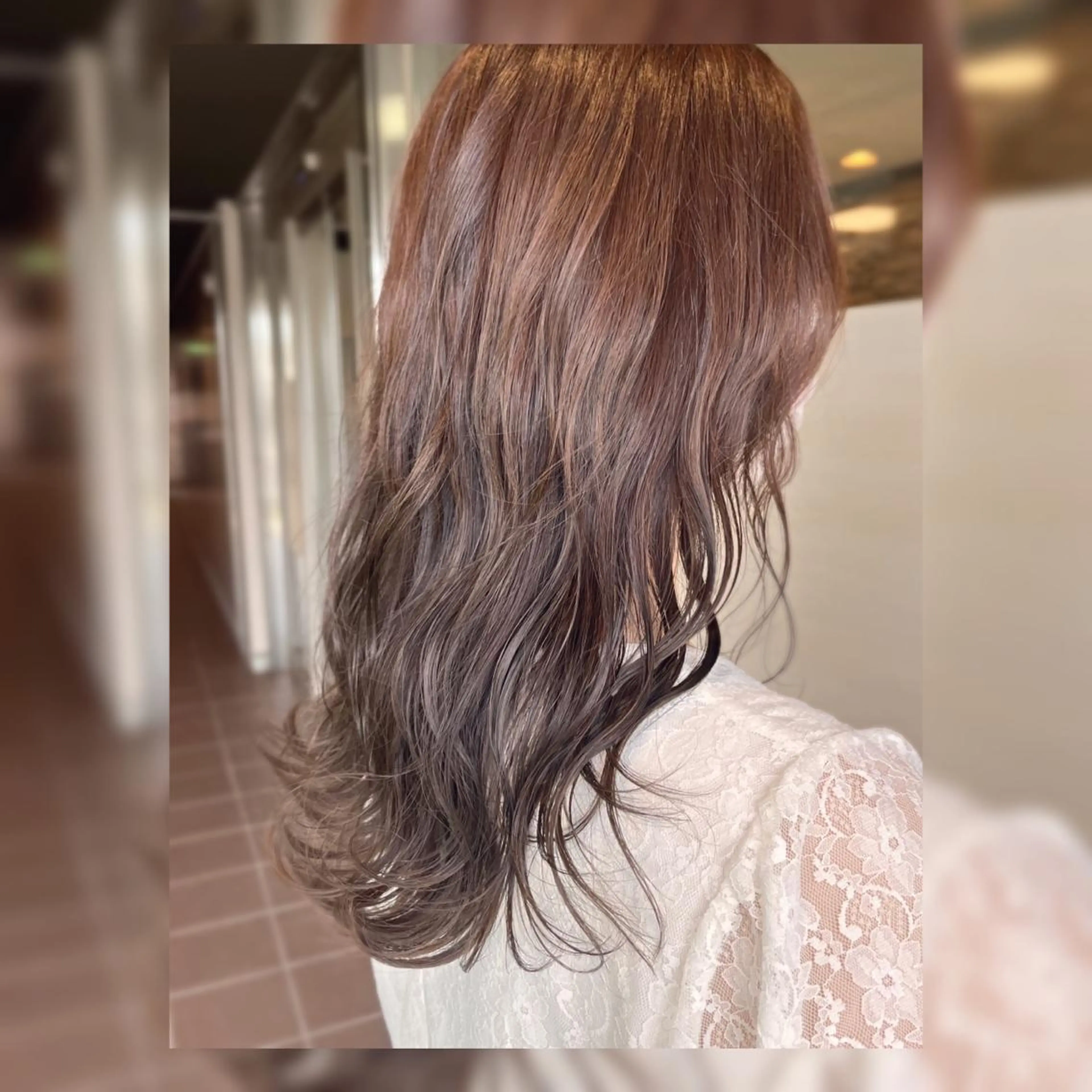 セミロング 【女性限定】 👑hanaのヘアスタイル