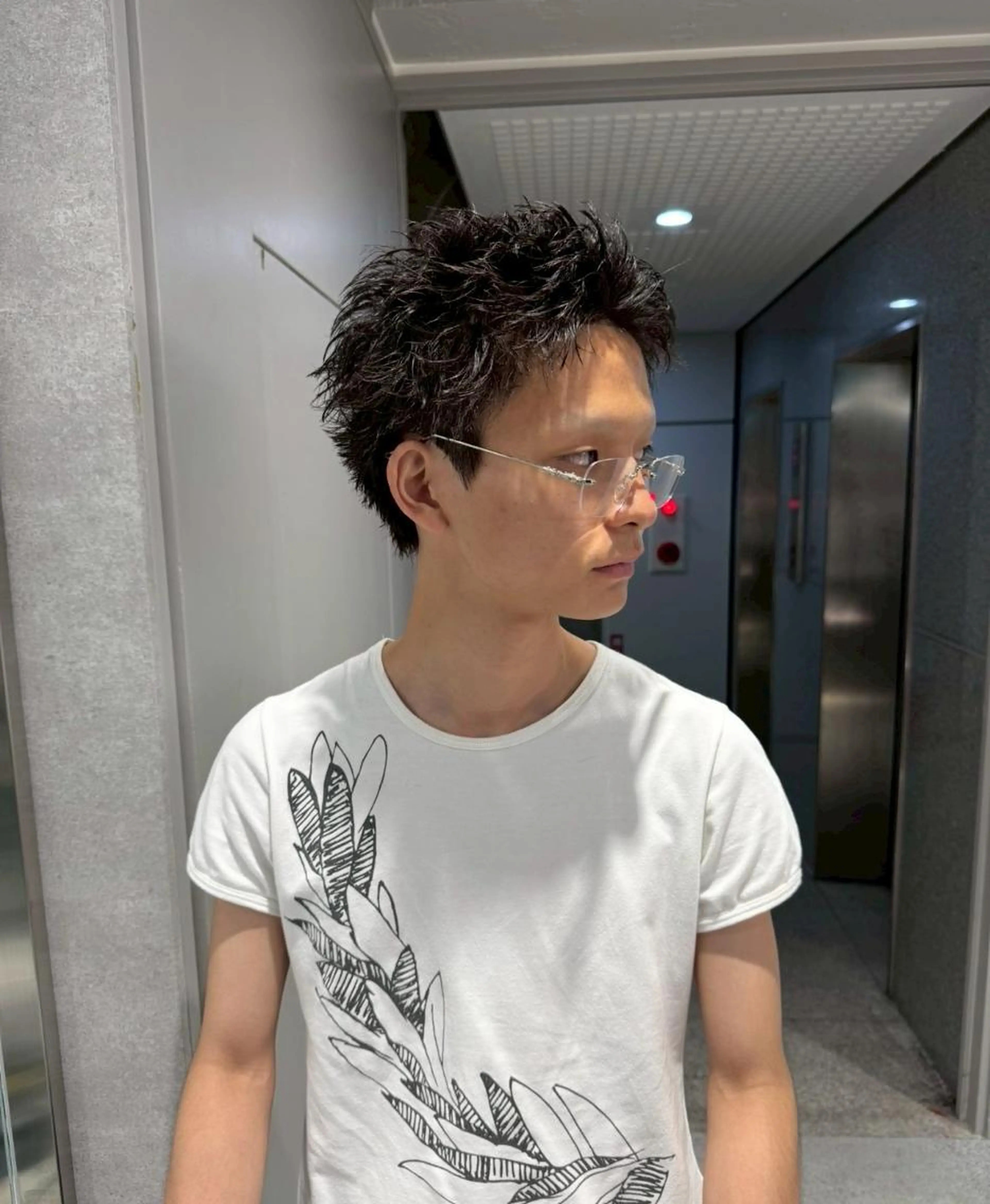 【春夏トレンド】⚡️スパイキーショート⚡️＋パーマ⚡️の写真