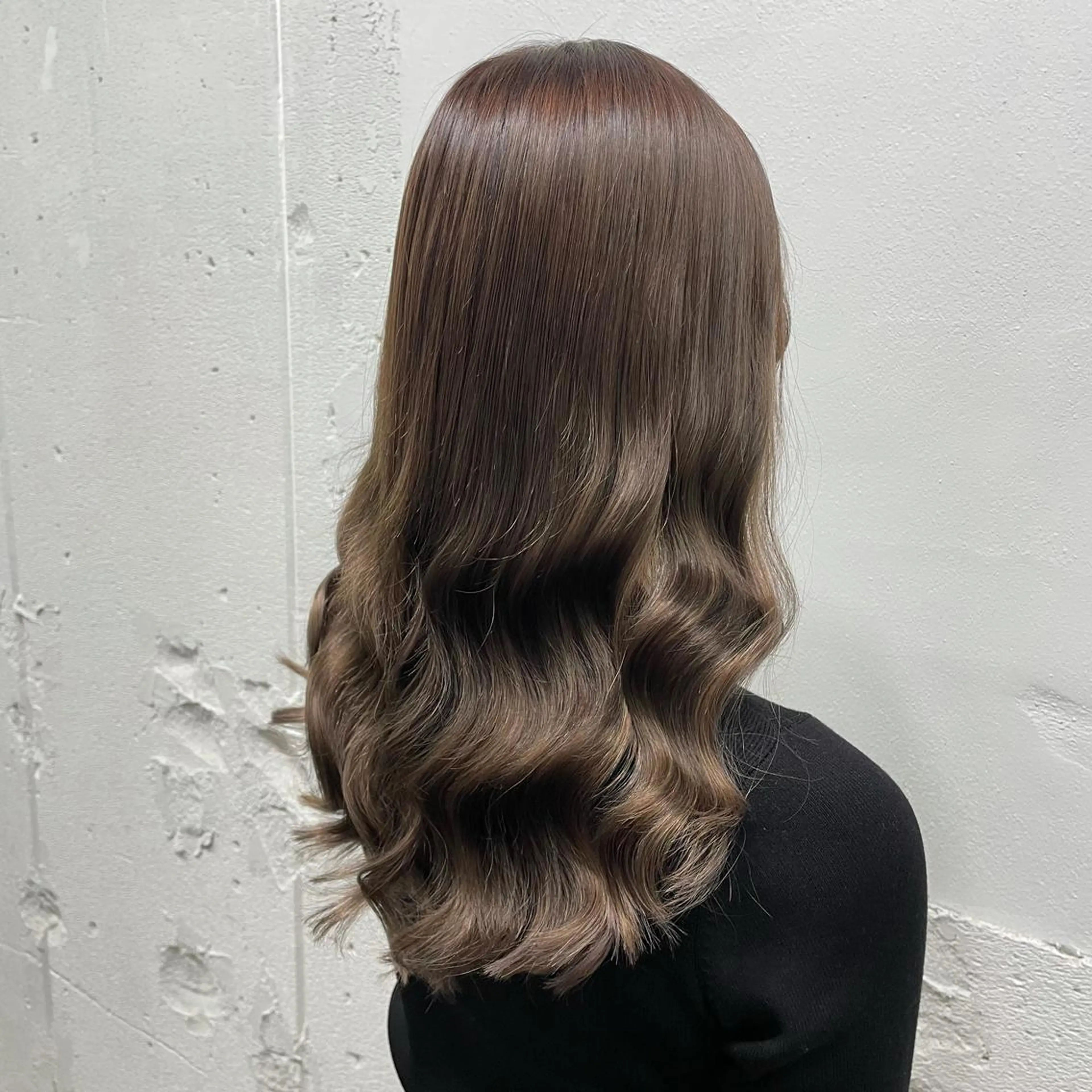 ロング カラー シールエクステ バレイヤージュ ミストバング ダブルカラー  フェイスフレーミング ヘアカラー エクステ 🧡艶髪ちゅるん髪 🫧🧡YUKI❄️のヘアスタイル