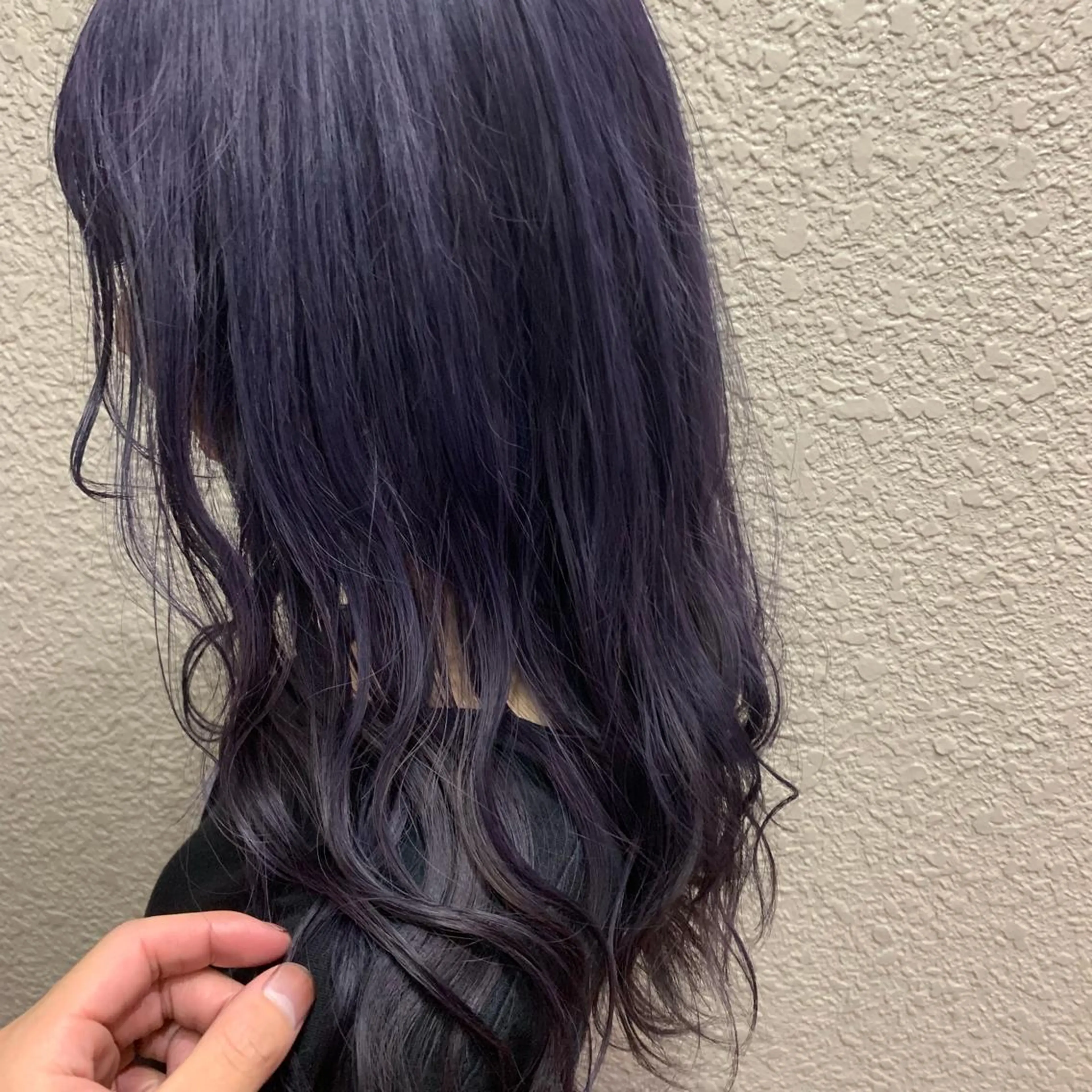 ロング アッシュ パープルカラー 🟤TAP🟤 木曳野　金沢店のヘアスタイル