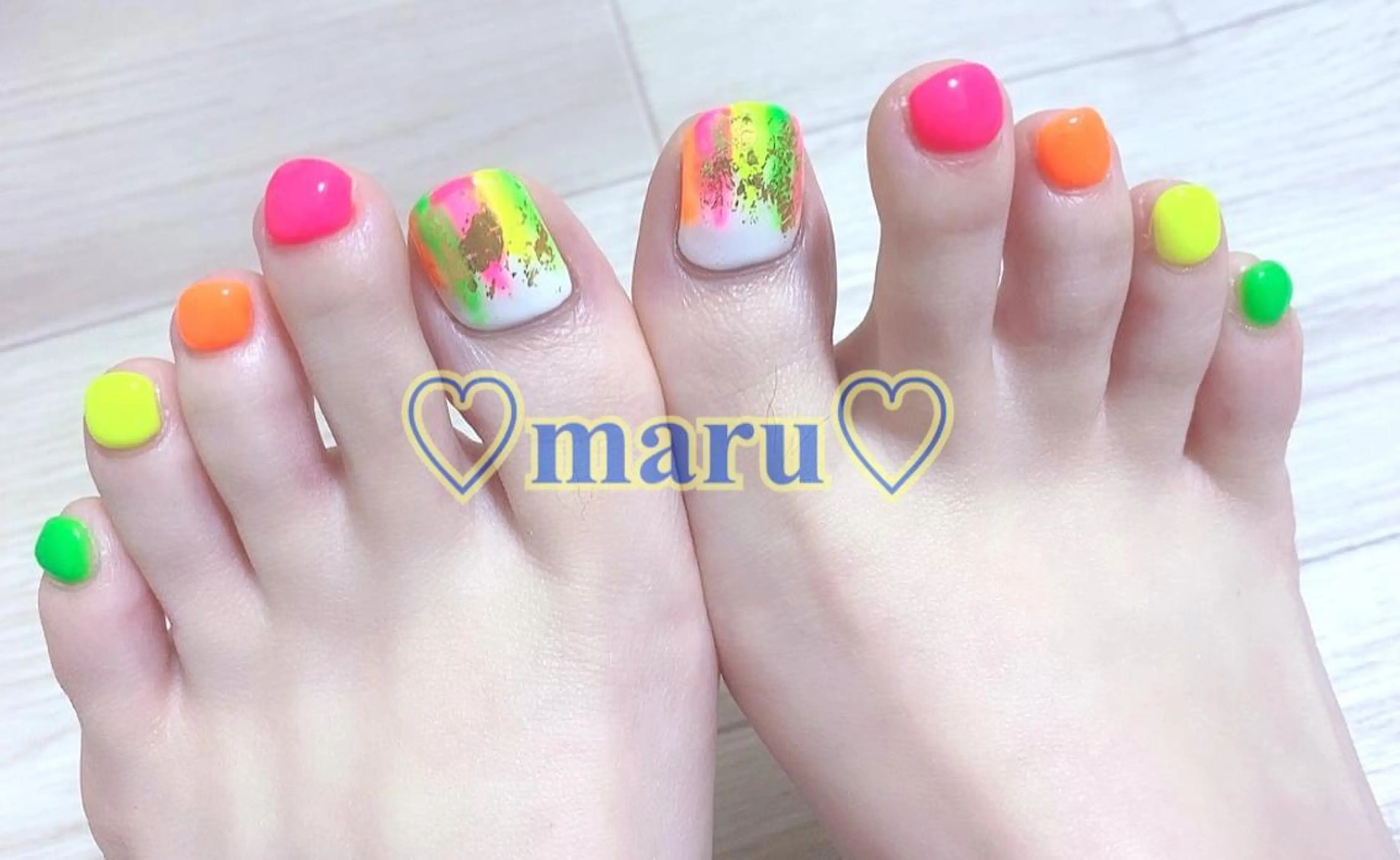 ネイル フットネイル ハンドネイル フットネイル まるみ♡7/1〜値上 げ致します(>_<)のその他イメージ