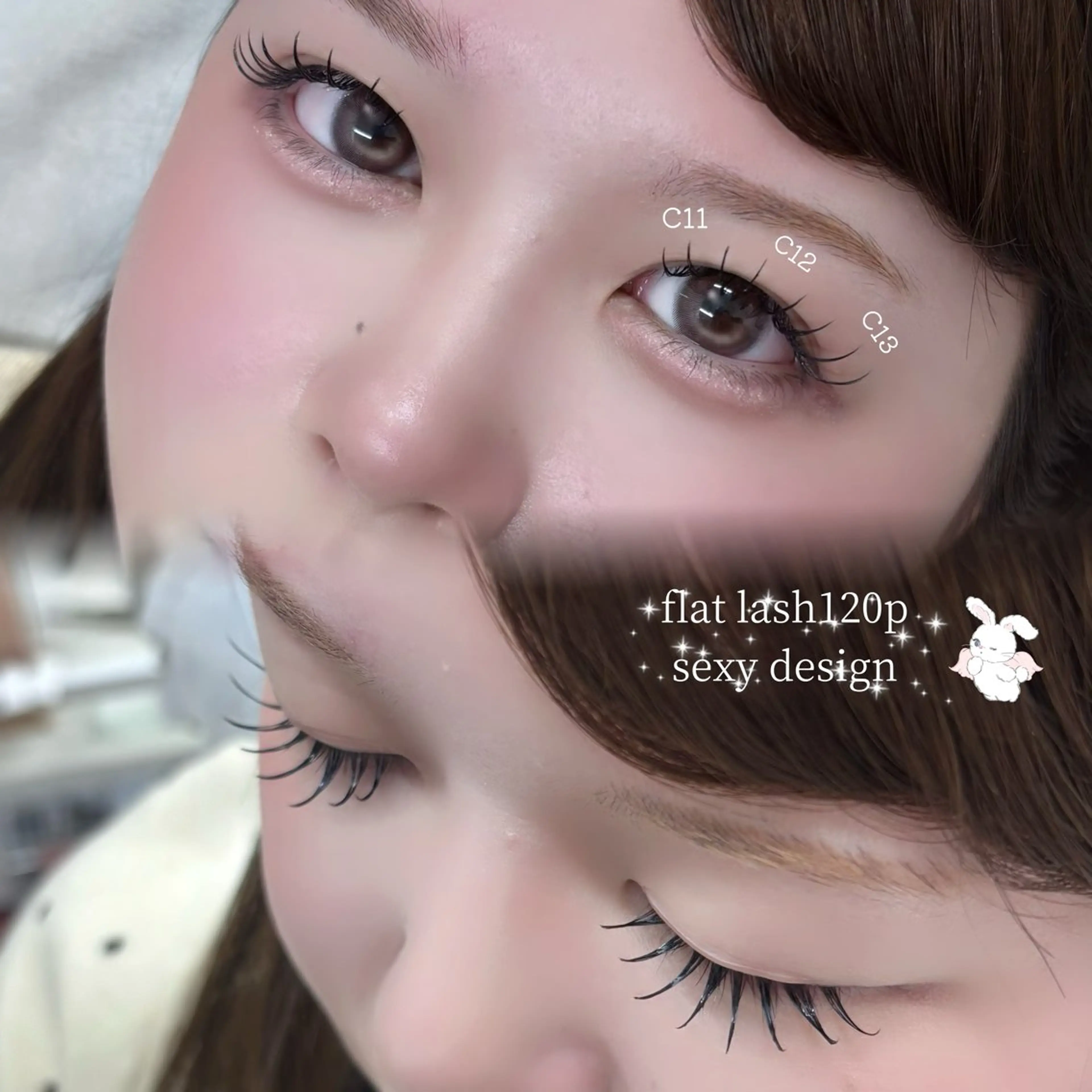 マツエク・マツパ マツエク Sora🎀 Makea福岡のマツエク・マツパデザイン