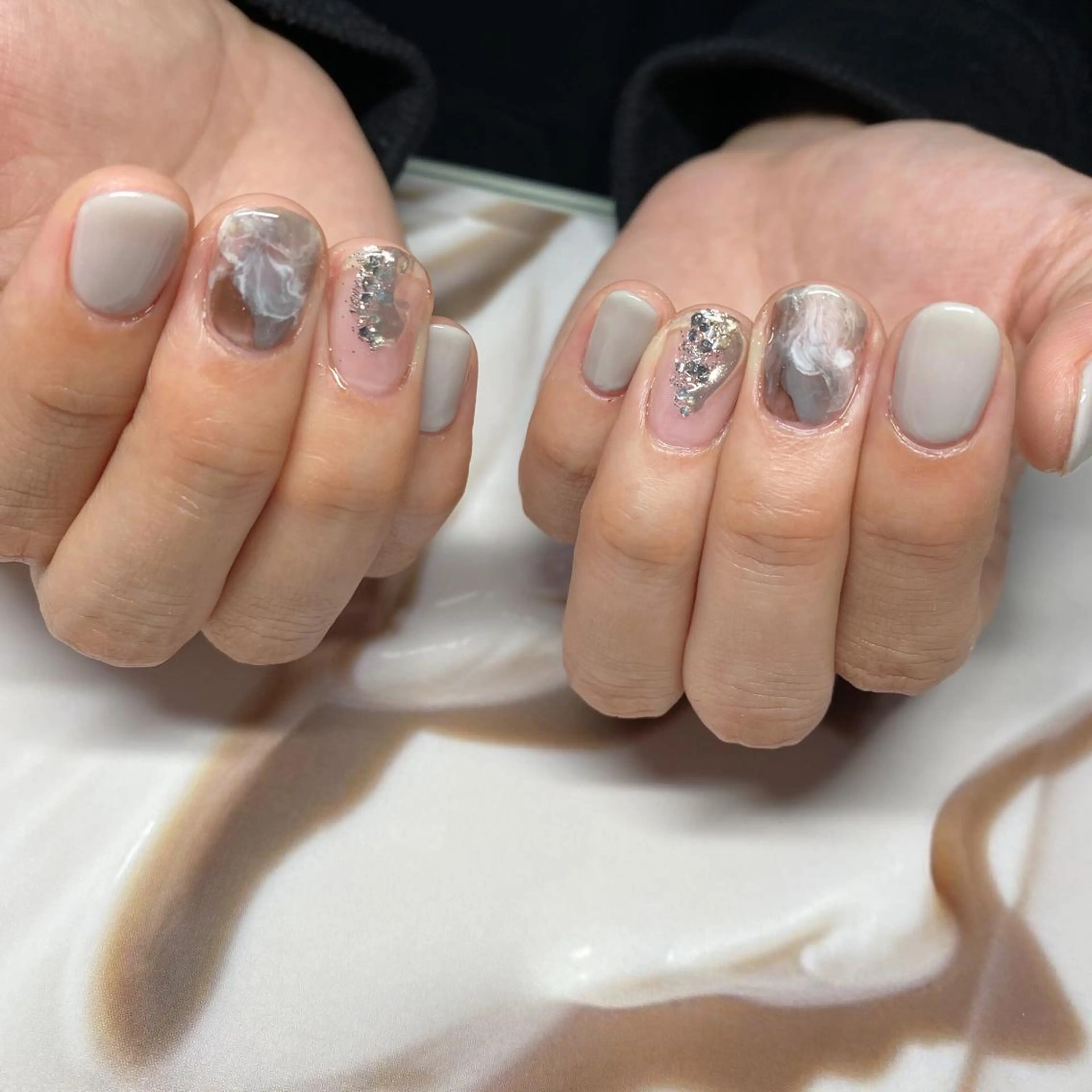 ネイル ニュアンスネイル ハンドネイル ND  NAIL Ayakaのネイルデザイン