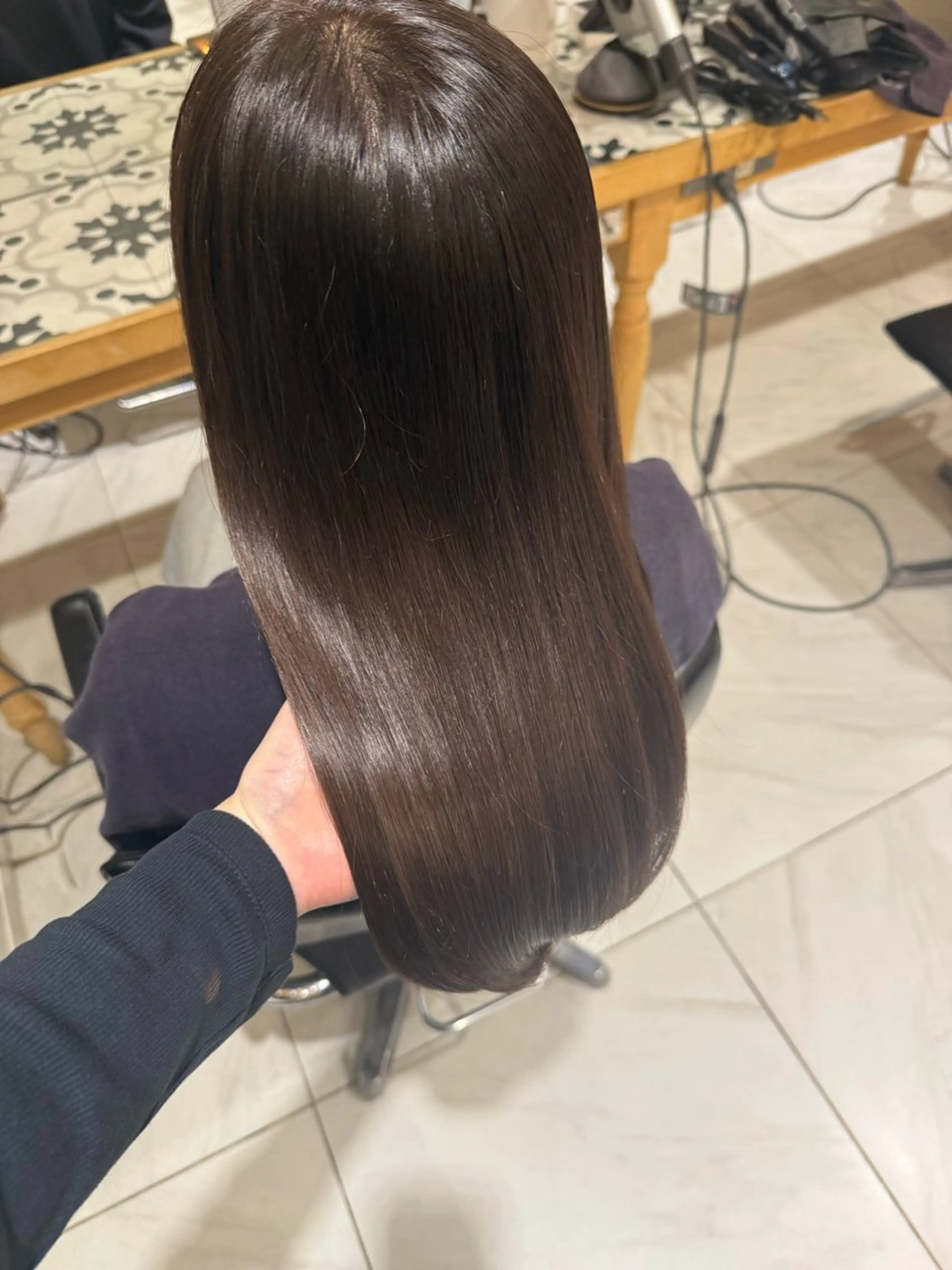 セミロング ヘアカラー matsuri 🪽ボブカットのヘアスタイル