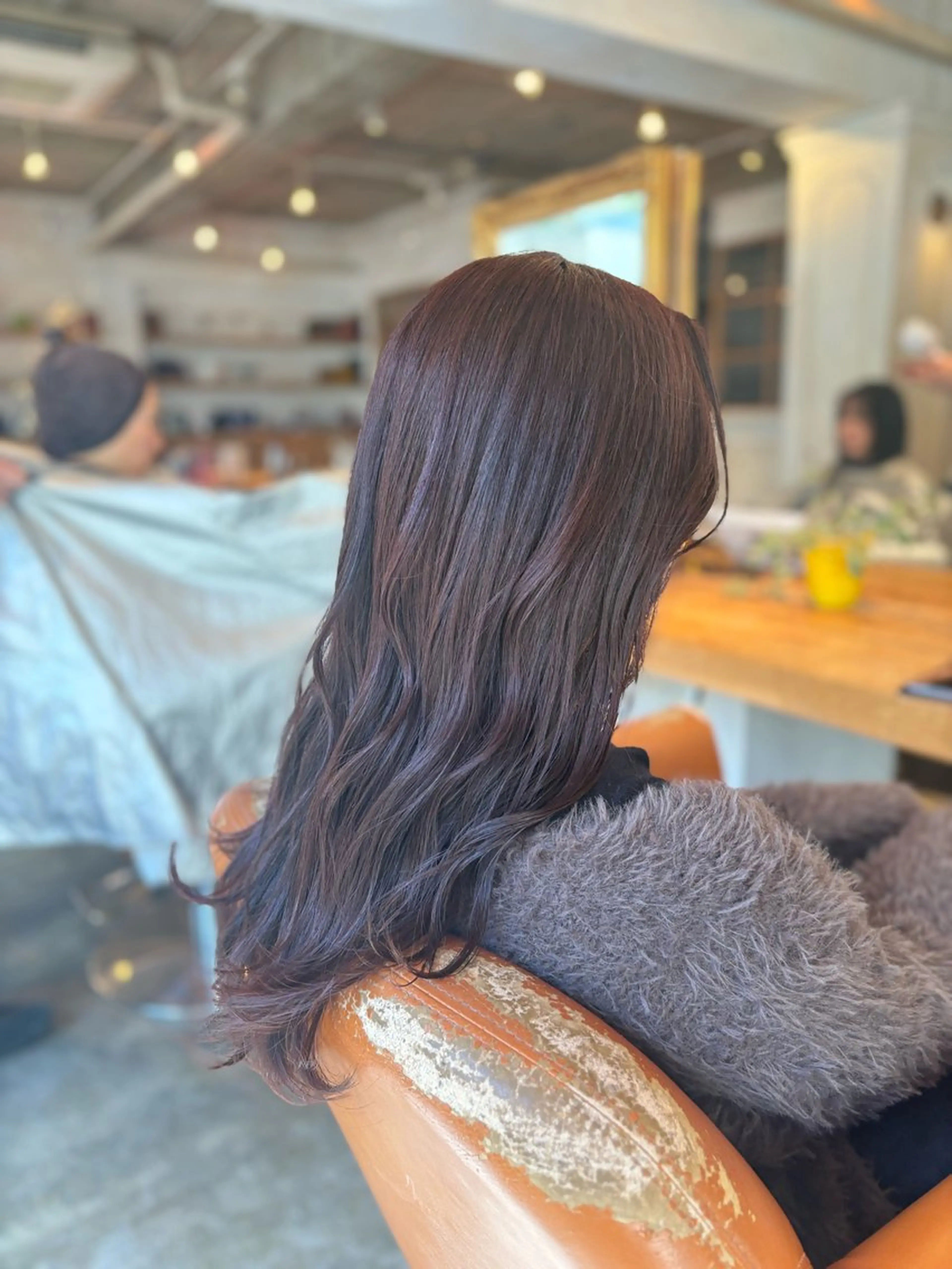 カラー ブラウンカラー ピンクカラー 髪質改善カラー ブラウン🤎YUMEのヘアスタイル