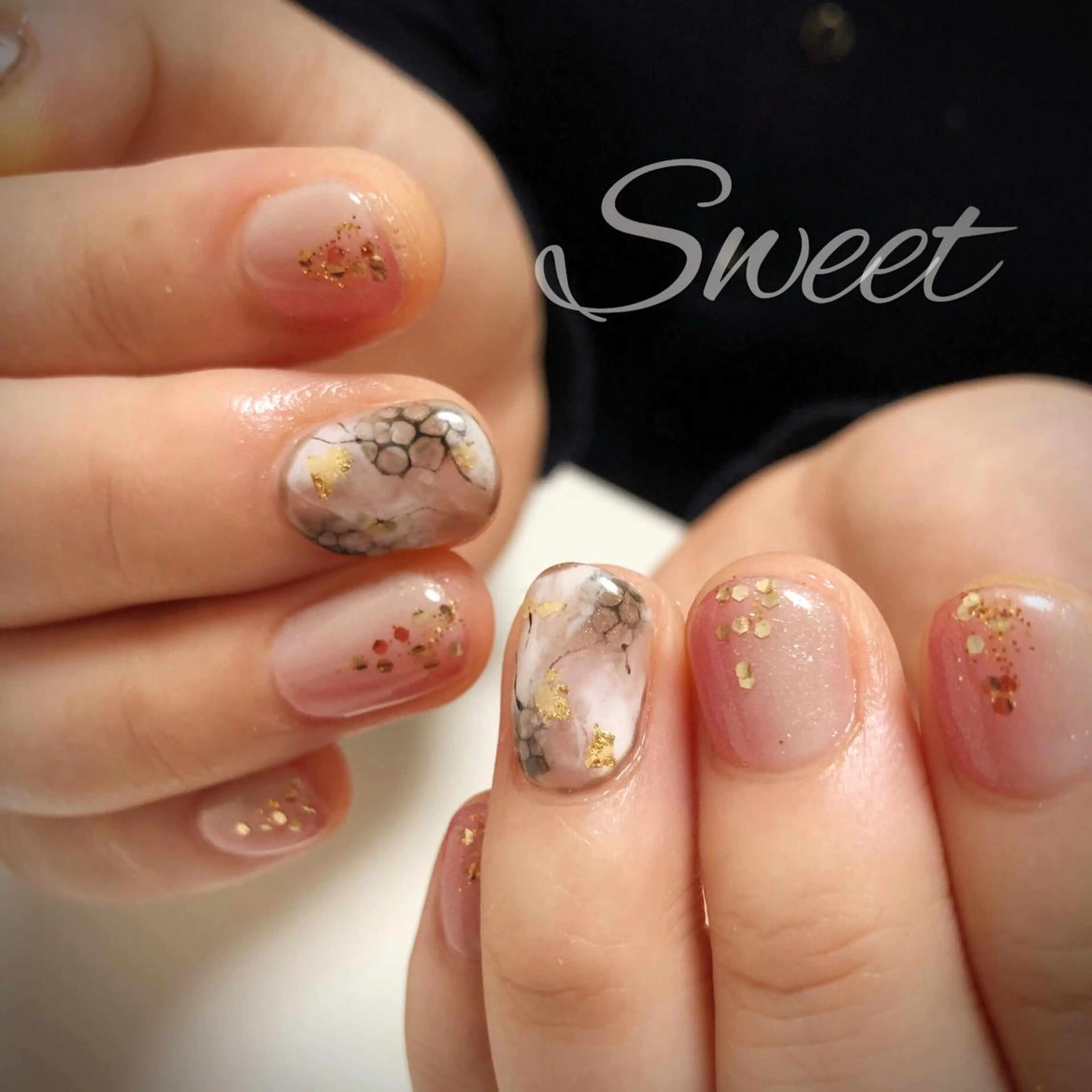 ネイル sweet 仲野陽子のネイルデザイン