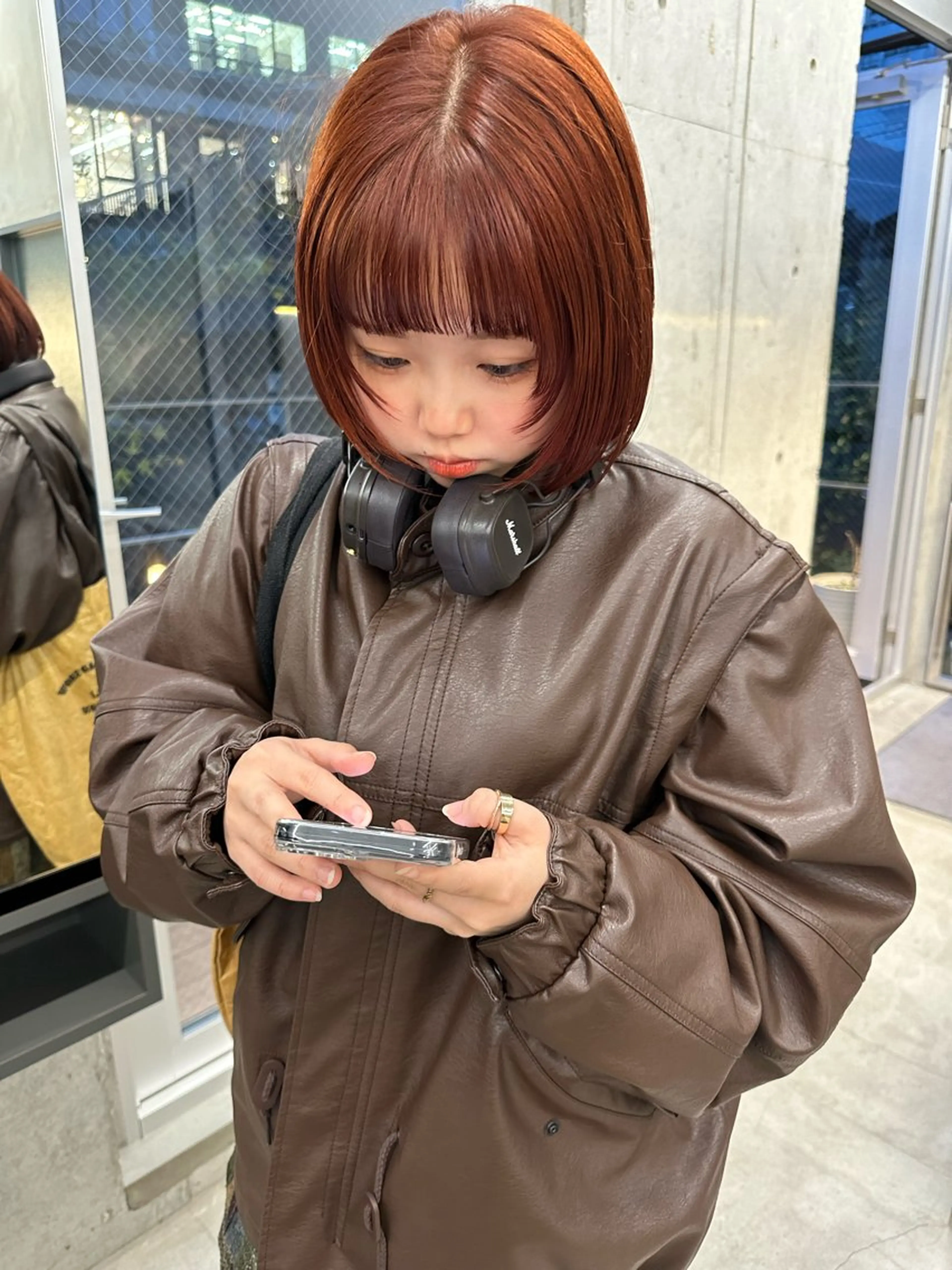 ショート カット ヘアカラー ボブ/似合わせカット /ニュアンスカラーのヘアスタイル