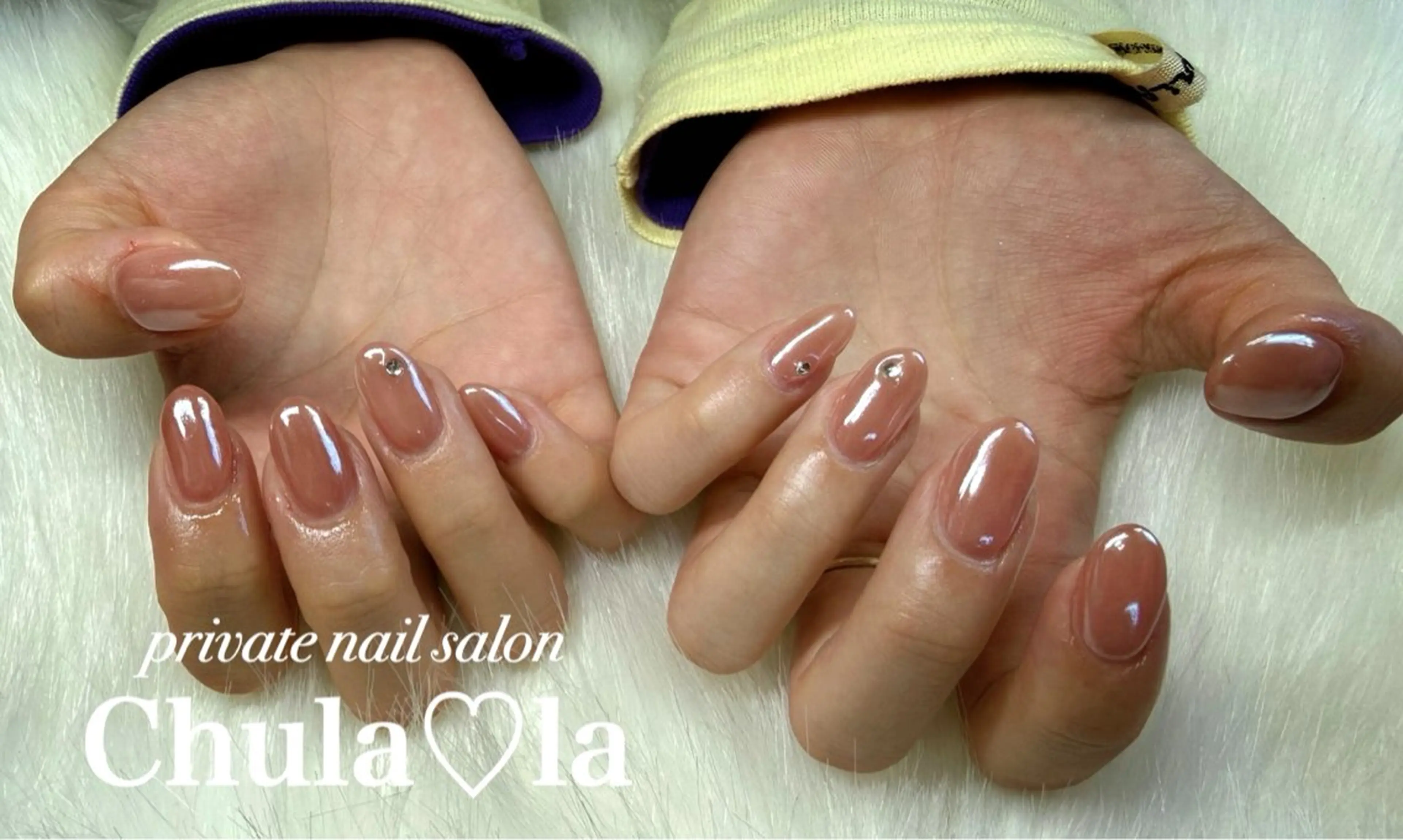 ネイル ストーンネイル ハンドネイル Chula♡la 豊見城市高安のネイルデザイン