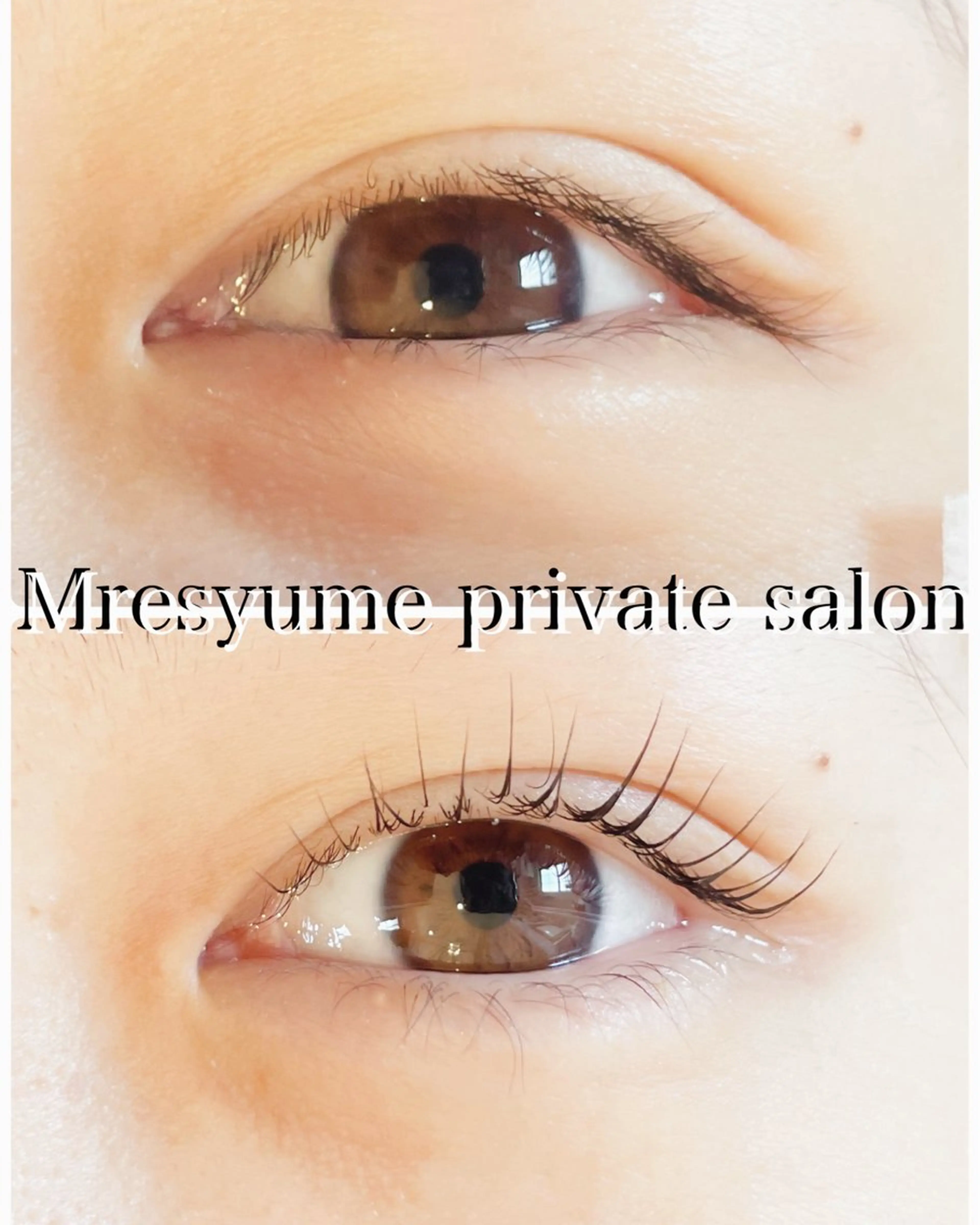 マツエク・マツパ マツパ Mresyume MAYUのマツエク・マツパデザイン