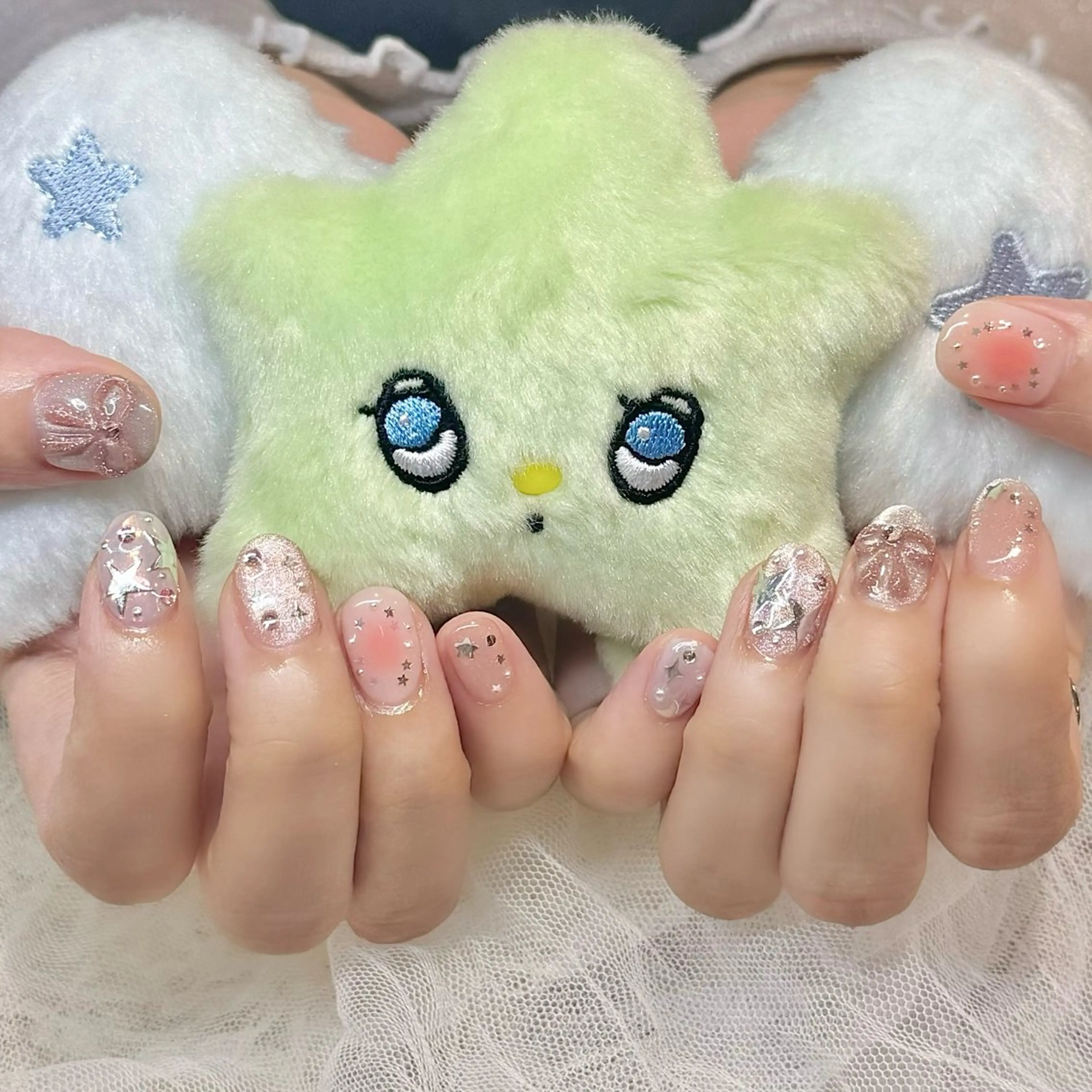 ネイル ハンドネイル 新井 ひなののネイルデザイン