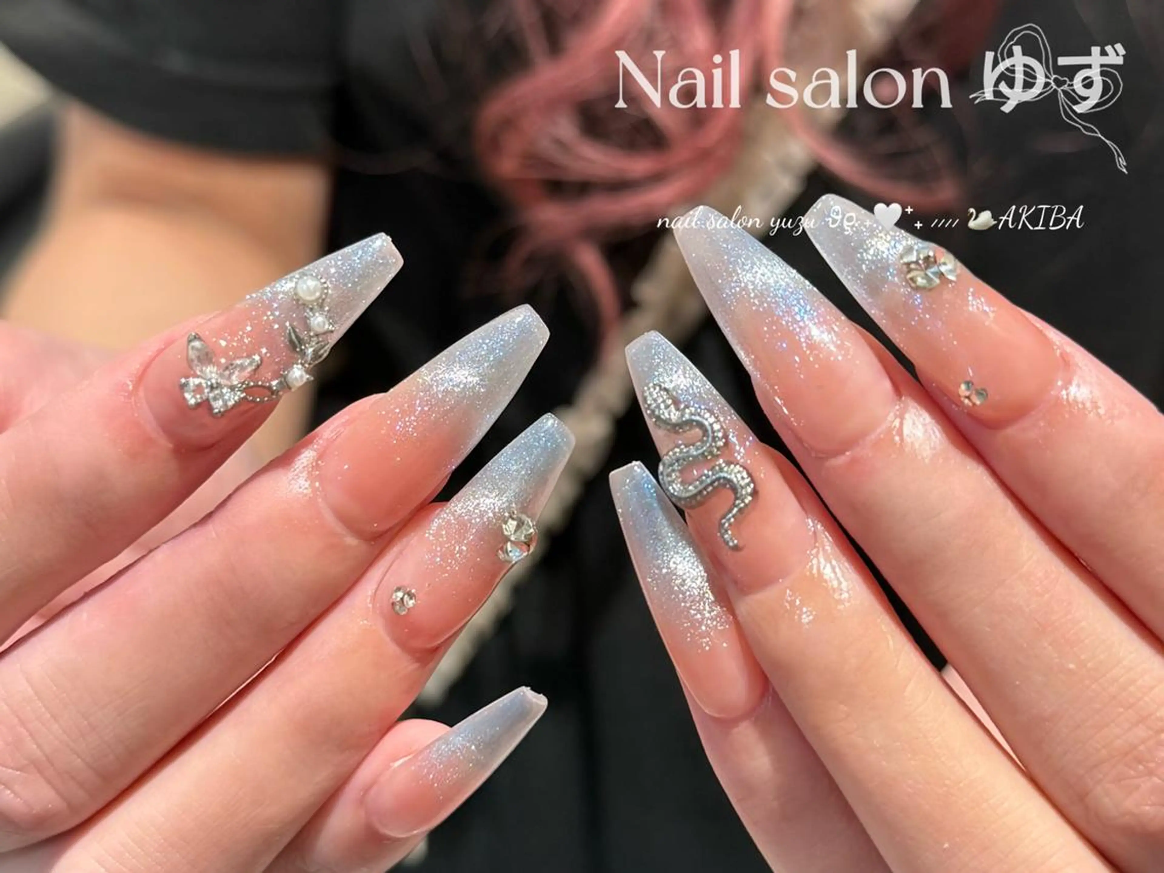 ネイル ハンドネイル MAKI💚💚💚 秋葉原.のネイルデザイン