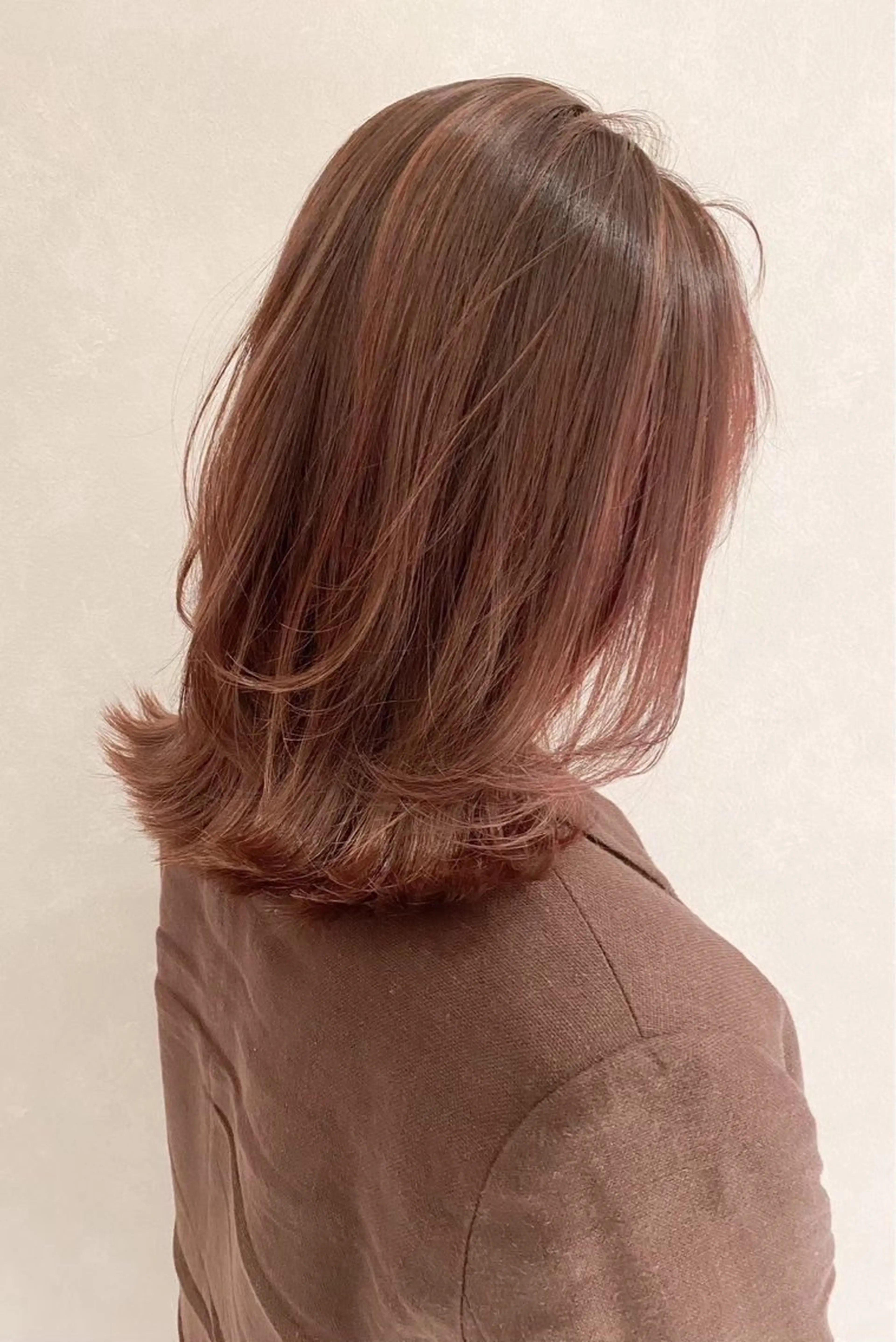 ミディアム カラー きむら はるみのヘアスタイル